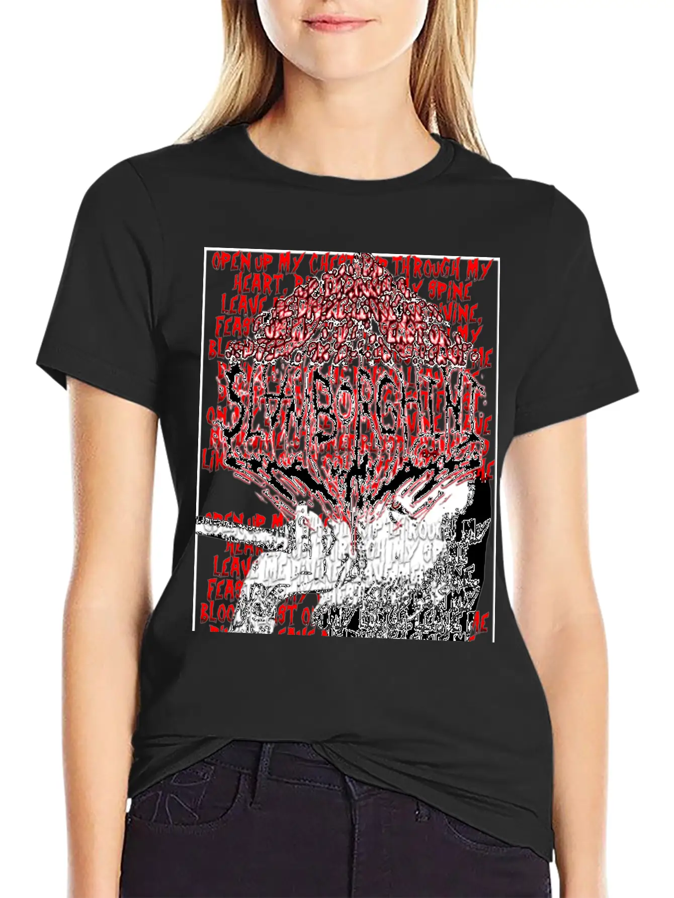 Slamborghini Disregarded Divinity Lyric T-Shirt Classic Fit Graphic Tee For Daily Comfort – Unisex Cotton Shirt