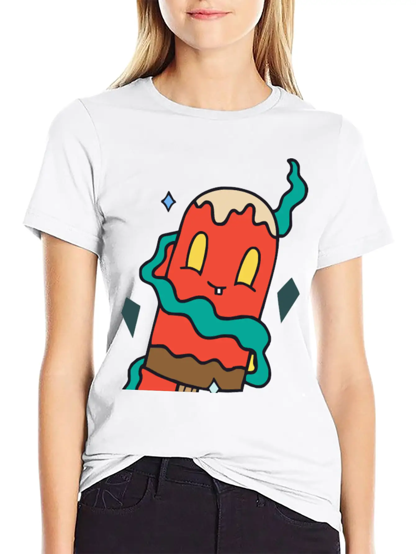 Sleep Ice Cream Classic Fit Graphic Tee For Daily Comfort – Unisex Cotton Shirt