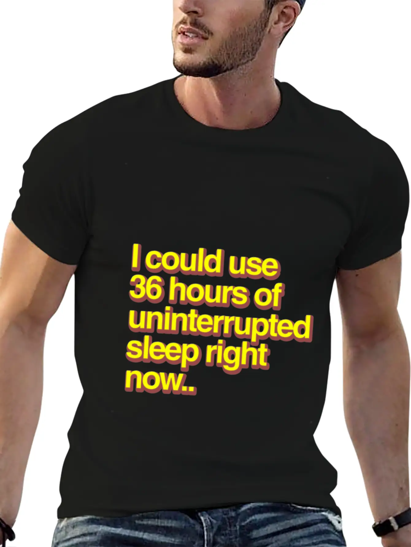 Sleep Modern Fit Casual T-Shirt ��� Clean And Versatile Design