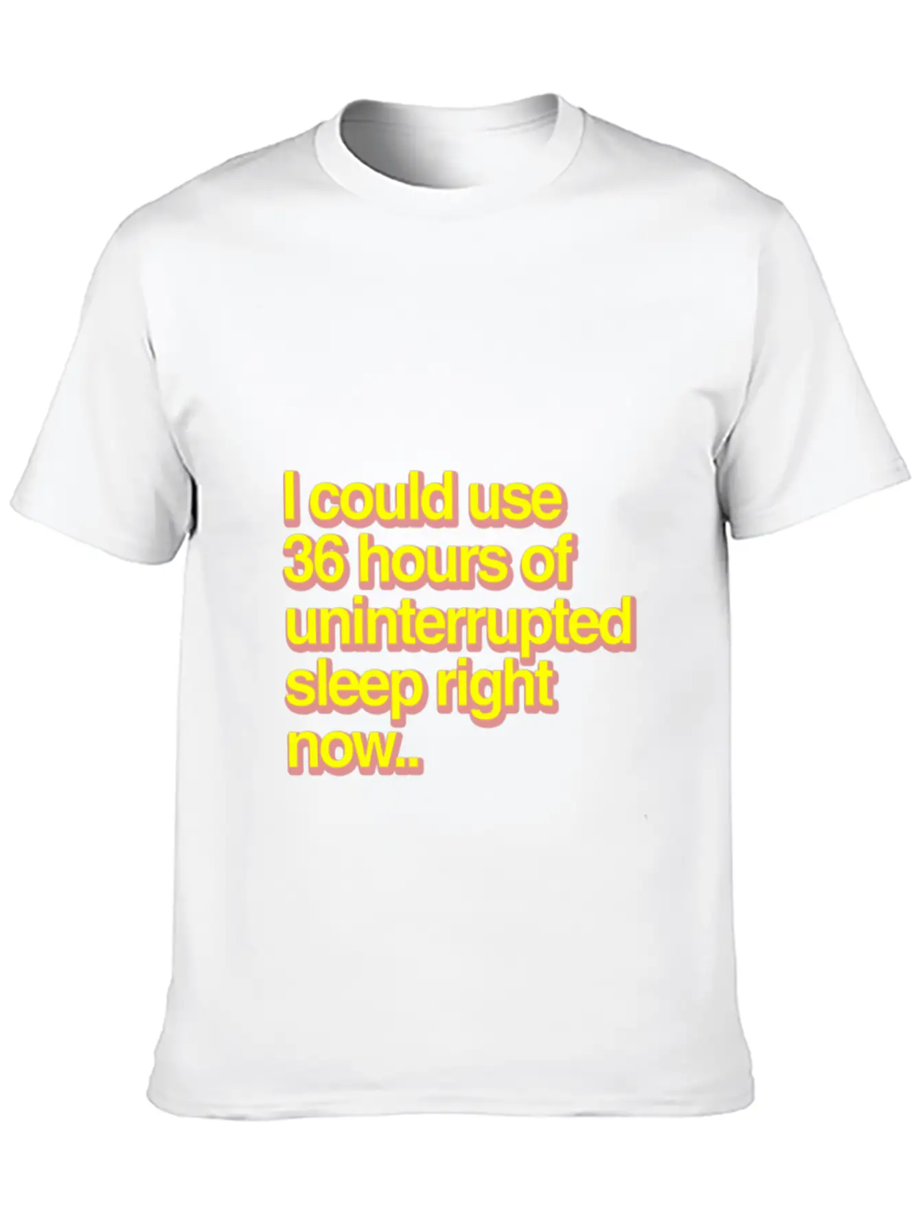 Sleep Modern Fit Casual T-Shirt ��� Clean And Versatile Design