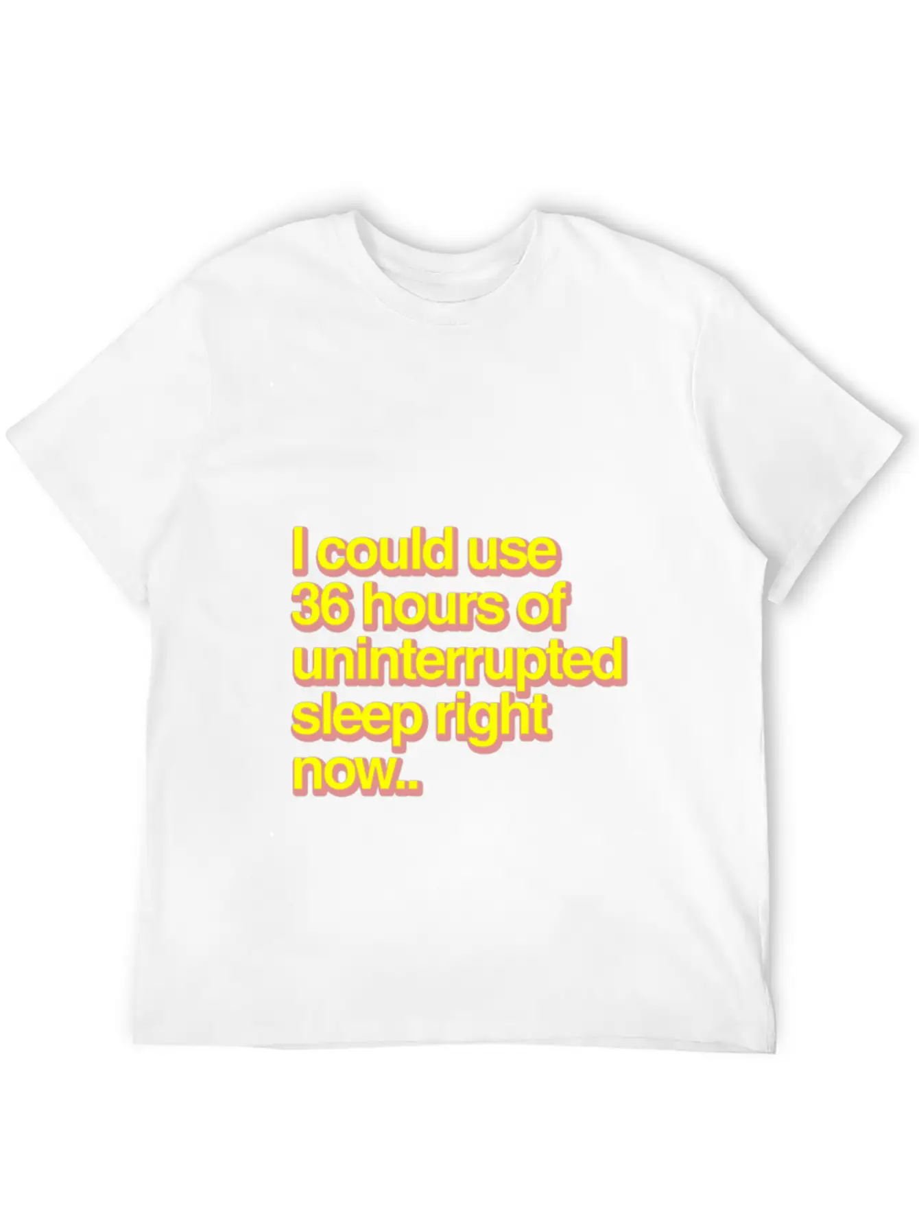 Sleep Modern Fit Casual T-Shirt ��� Clean And Versatile Design