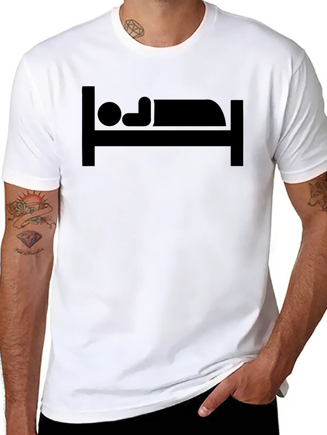 Sleep Unisex Casual T-Shirt – Clean Design For Daily Comfort