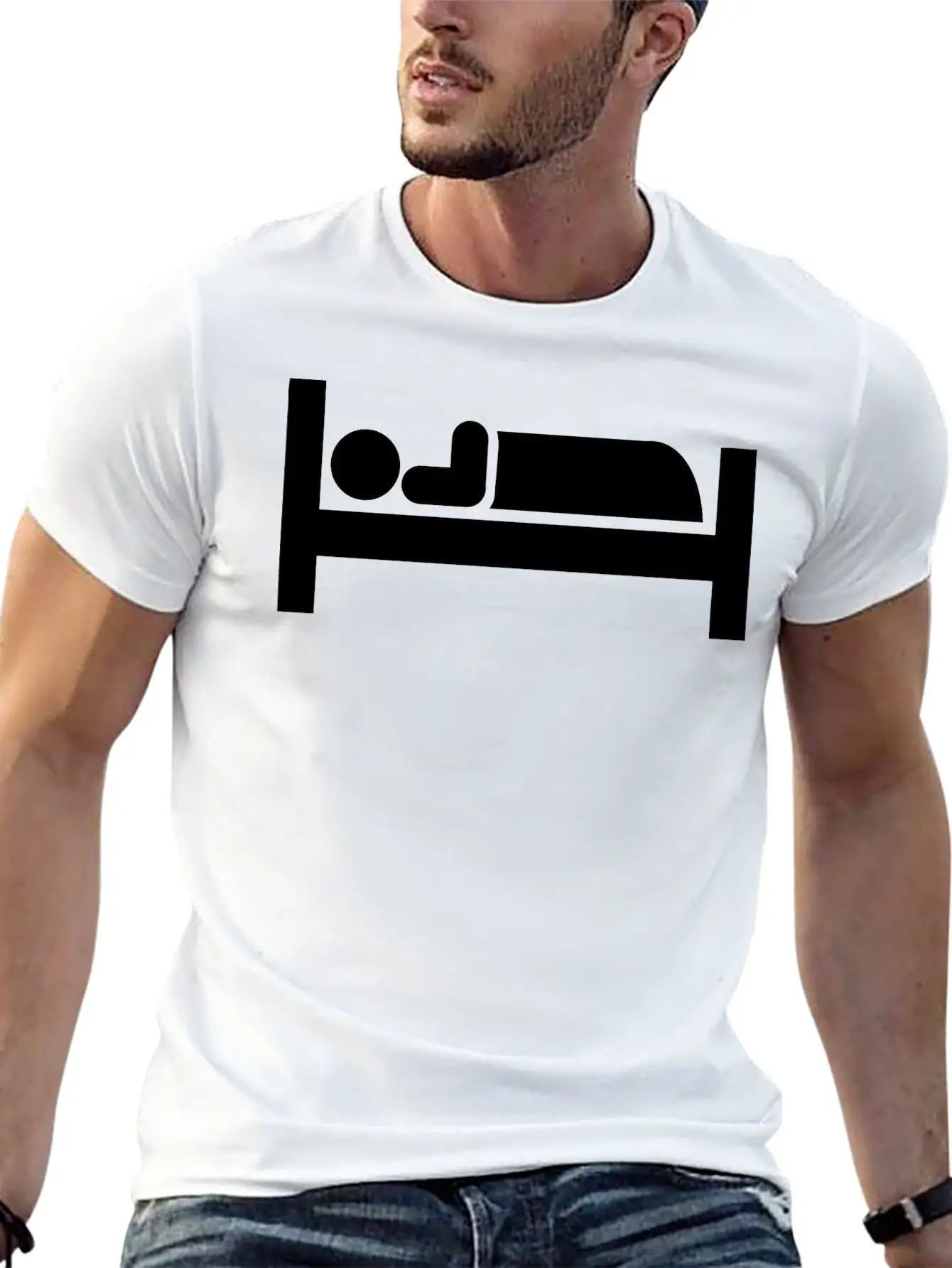 Sleep Unisex Casual T-Shirt – Clean Design For Daily Comfort