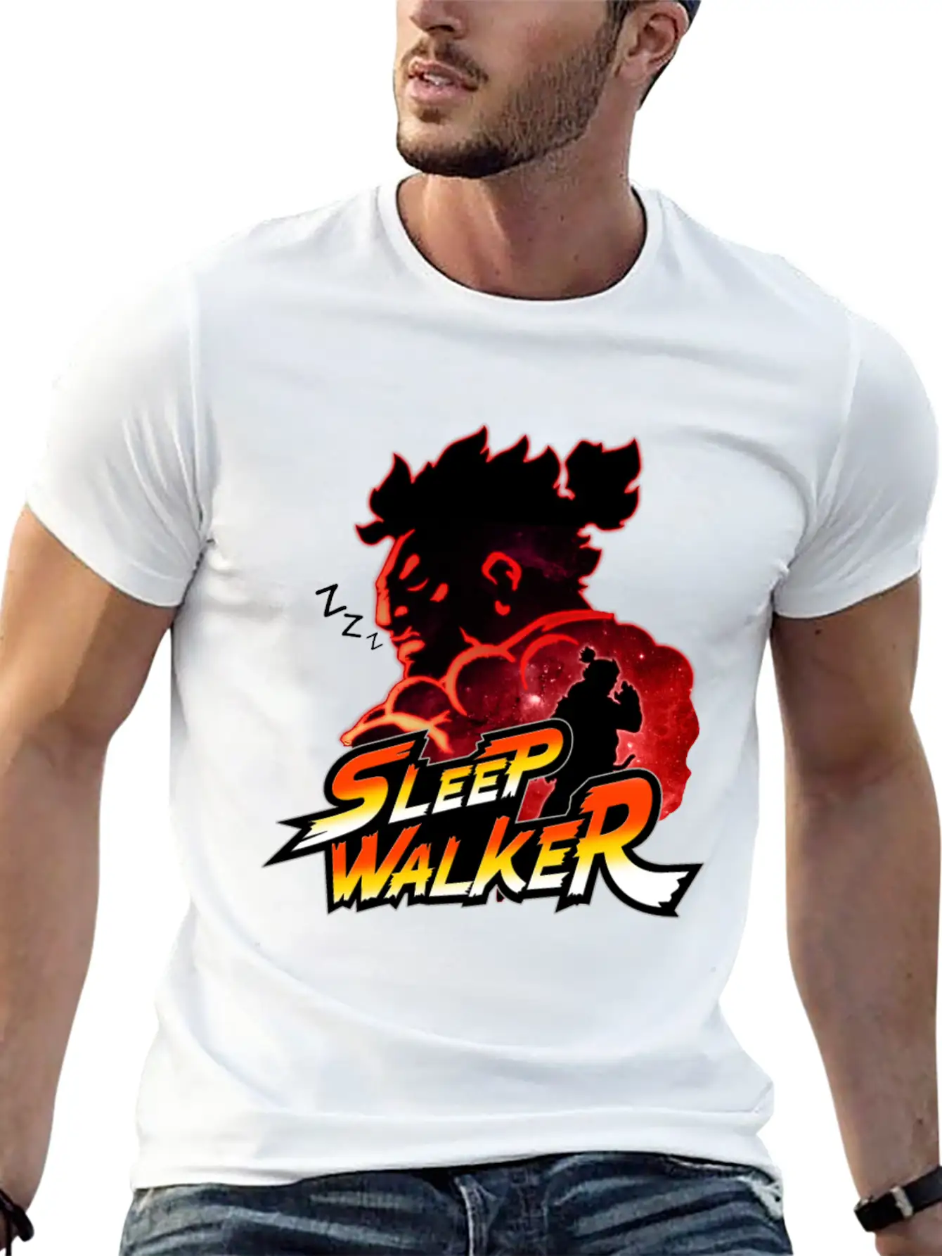Sleep Walker Relaxed Everyday Tee – Lightweight And Durable Cotton