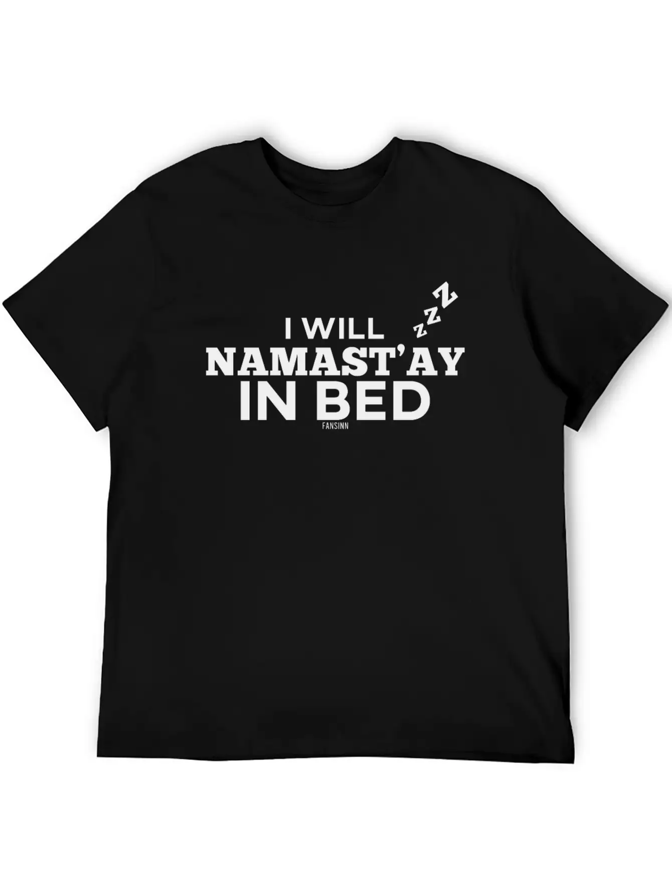 Sleeping Tired Lazy Yoga Comfortable Minimalist Graphic Tee – Summer Style Essential