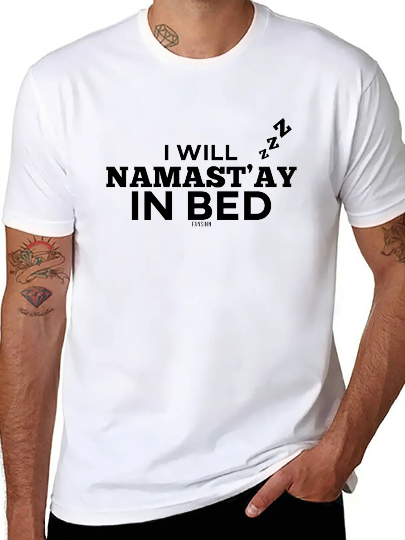 Sleeping Tired Lazy Yoga Comfortable Minimalist Graphic Tee – Summer Style Essential