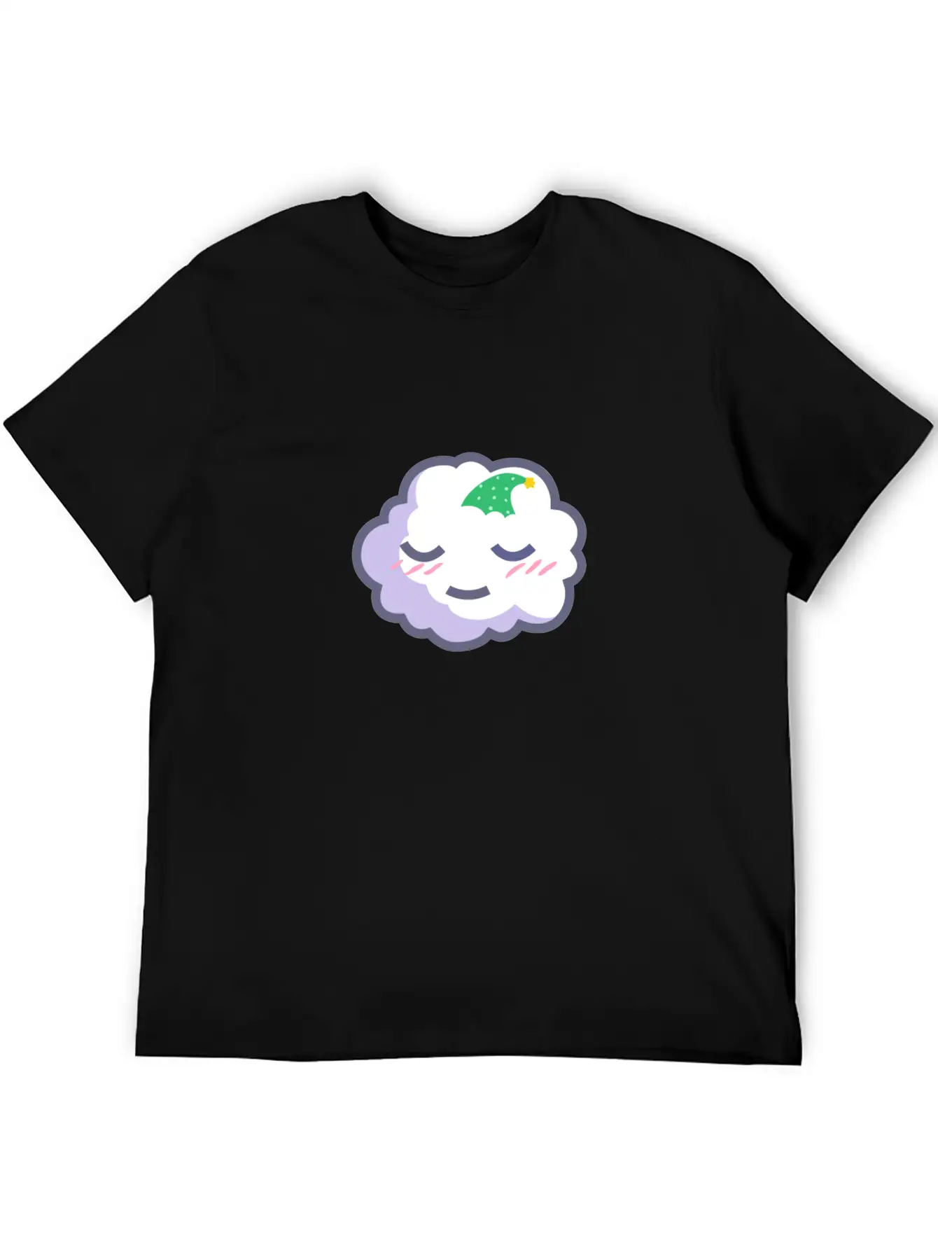 Sleepy Cloud Essential Cotton Tee For Daily Outfits – Unisex Style