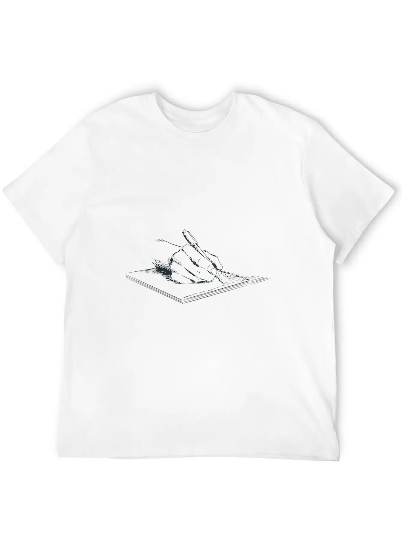Slices Write Text By Hand Note Drawing Paint Hand Modern Fit Casual T-Shirt ��� Clean And Versatile Design
