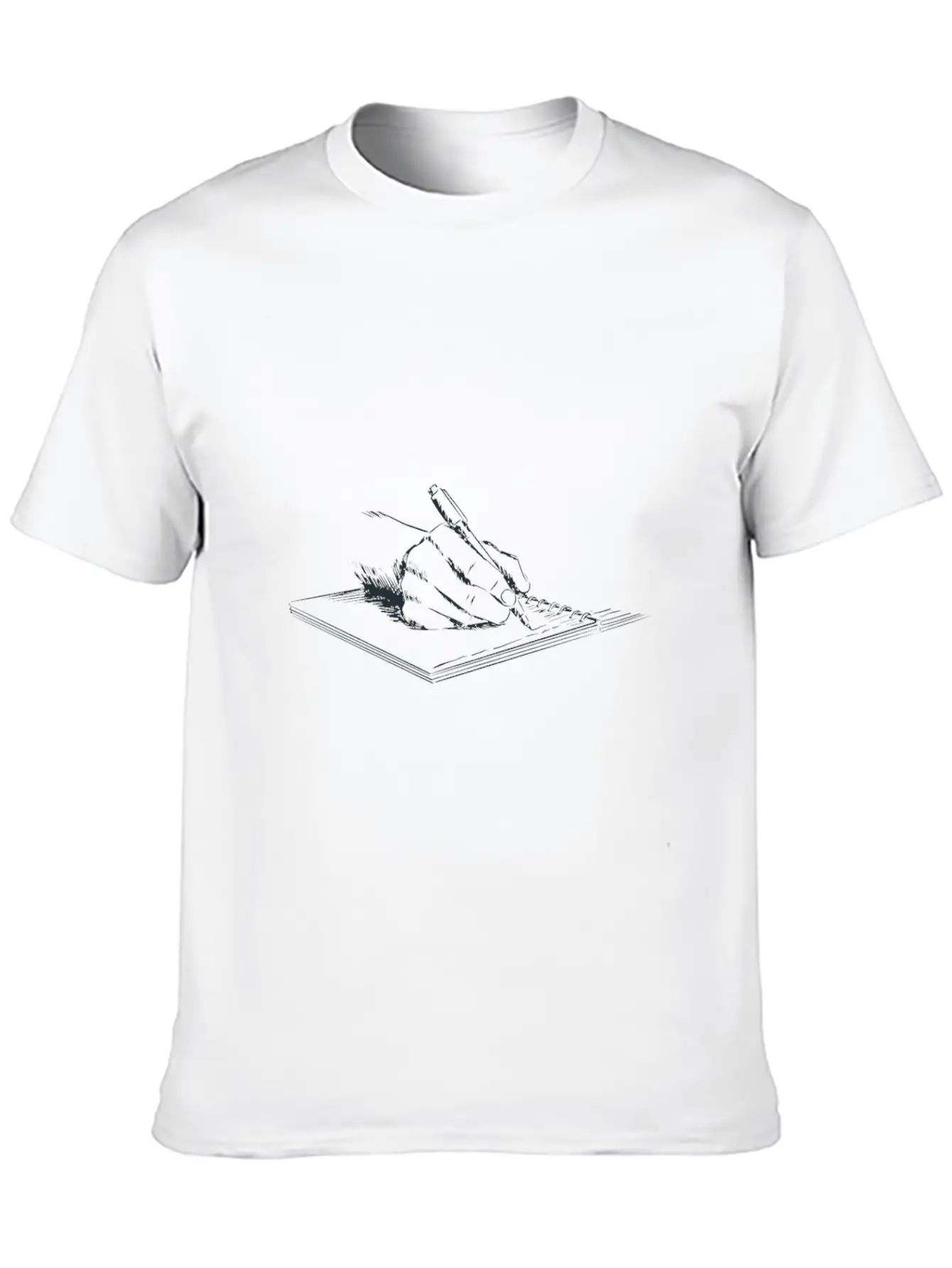 Slices Write Text By Hand Note Drawing Paint Hand Modern Fit Casual T-Shirt ��� Clean And Versatile Design