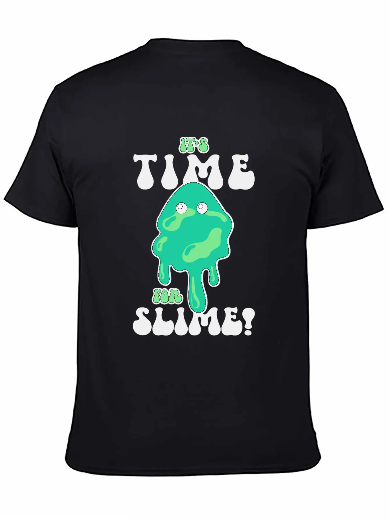 Slime Puddle Cool Cute Adorable For Slime Maker Lightweight Cotton T-Shirt – Daily Comfort Graphic Shirt