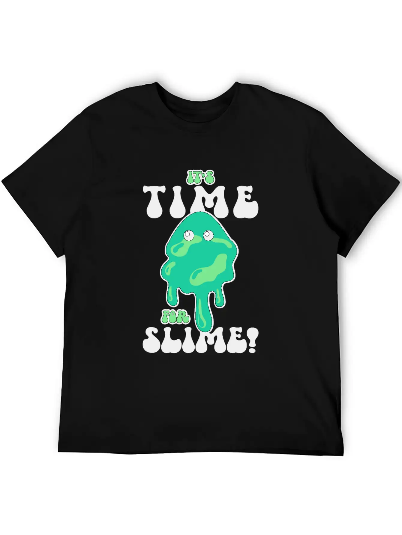 Slime Puddle Cool Cute Adorable For Slime Maker Lightweight Cotton T-Shirt – Daily Comfort Graphic Shirt