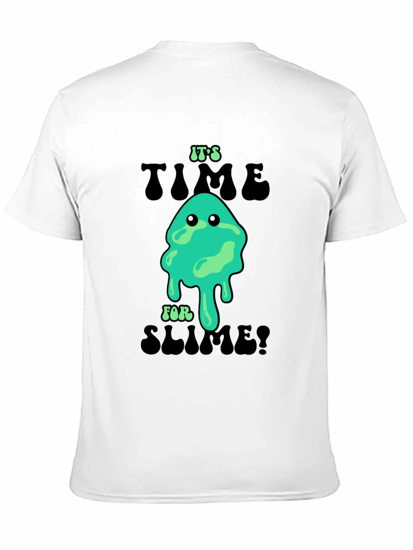 Slime Puddle Cool Cute Adorable For Slime Maker Lightweight Cotton T-Shirt – Daily Comfort Graphic Shirt