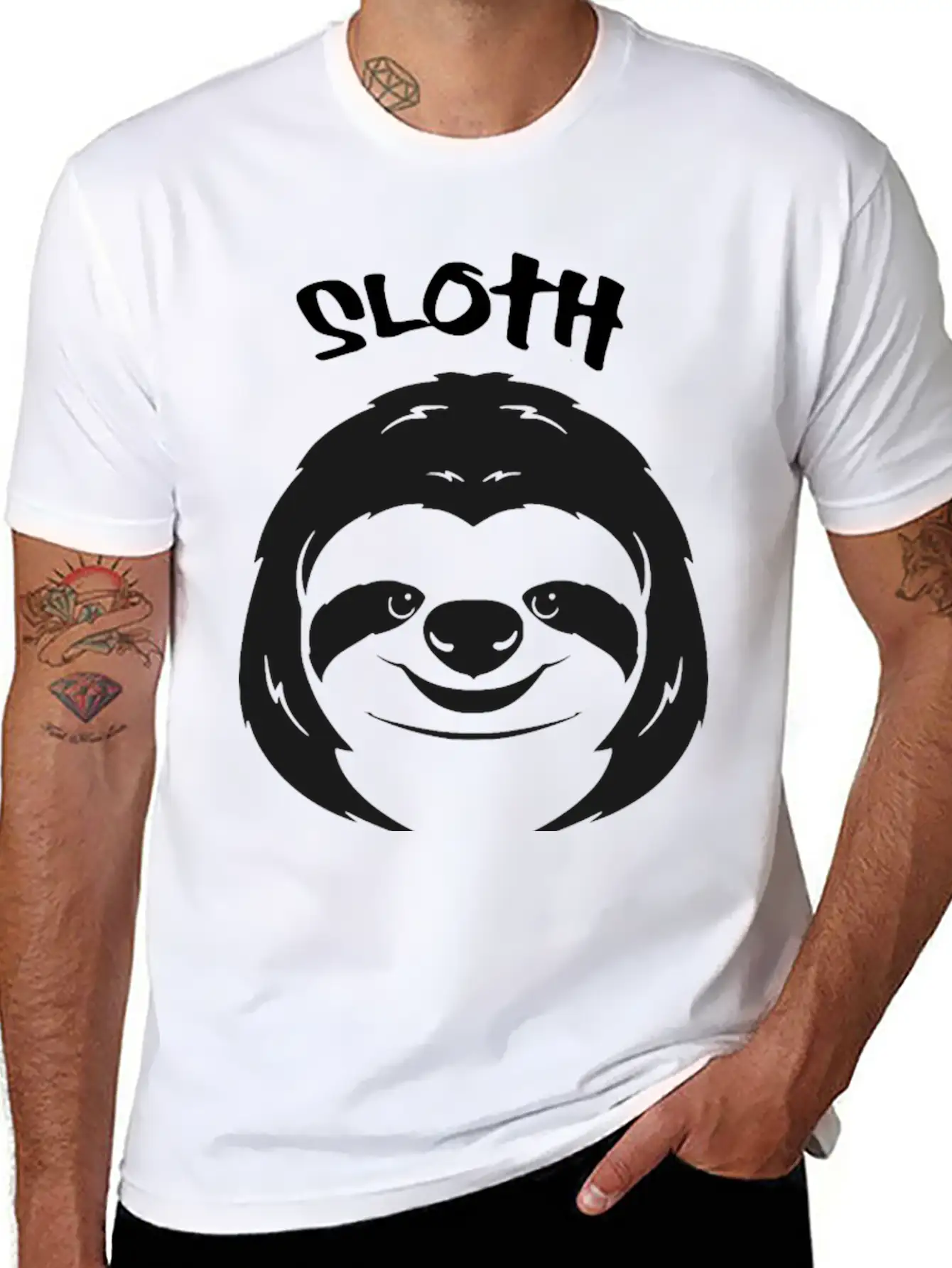 Sloth Life Lazy Chill Relax Sloths Laziness Gift Basic Graphic T-Shirt – Daily Comfort In Soft Cotton