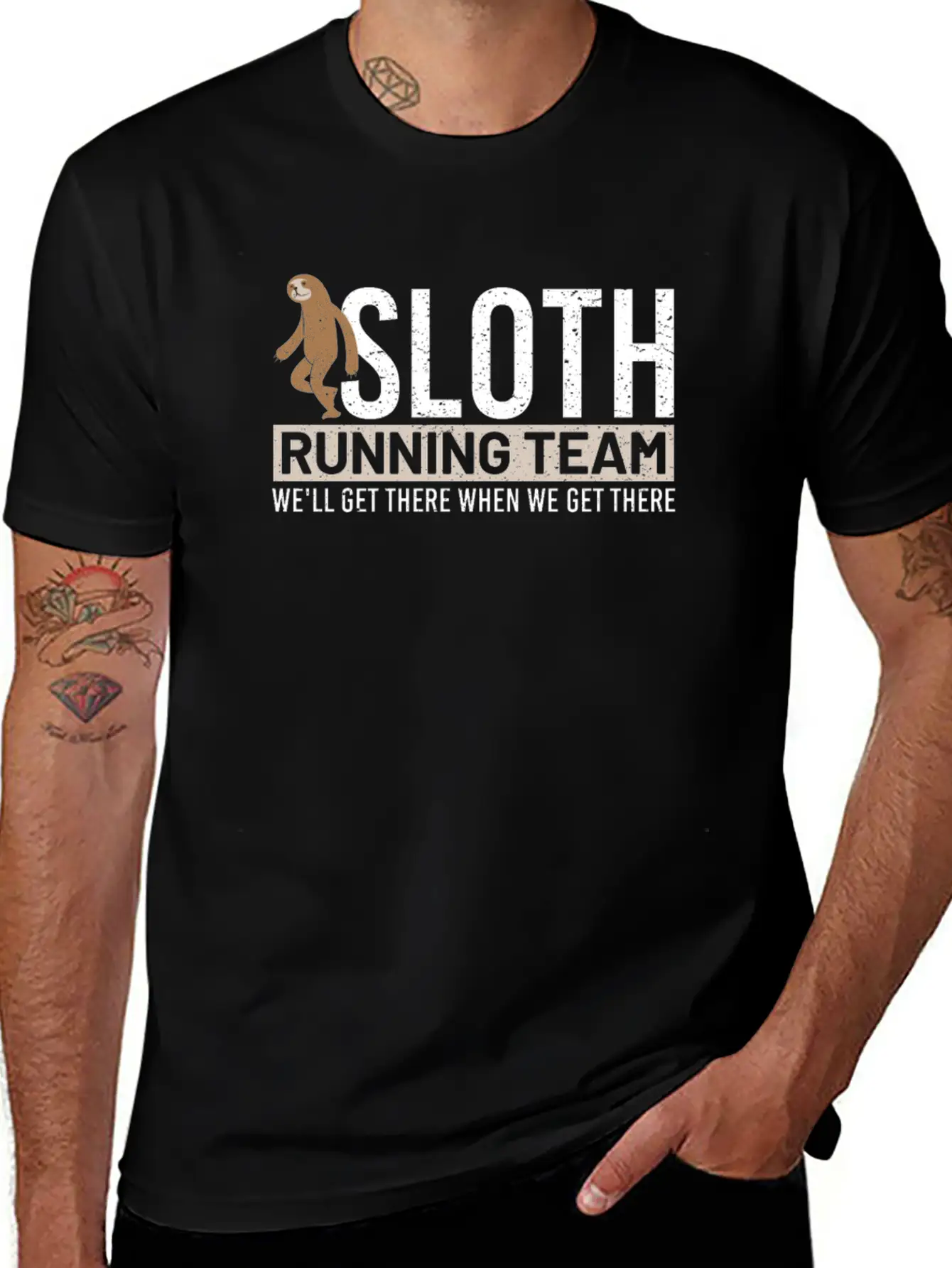 Sloth Tired Lazy Sleep Basic Graphic T-Shirt – Daily Comfort In Soft Cotton