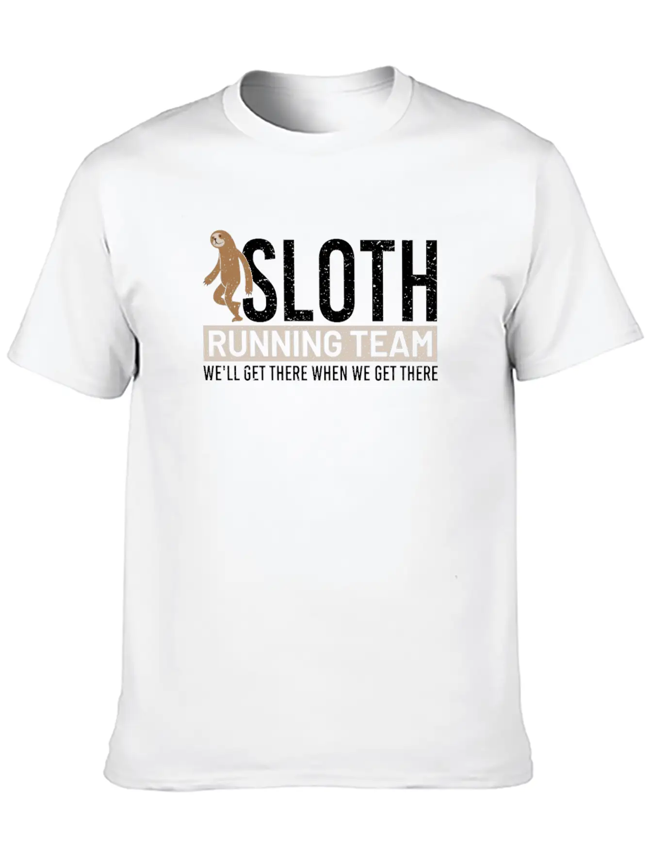 Sloth Tired Lazy Sleep Basic Graphic T-Shirt – Daily Comfort In Soft Cotton