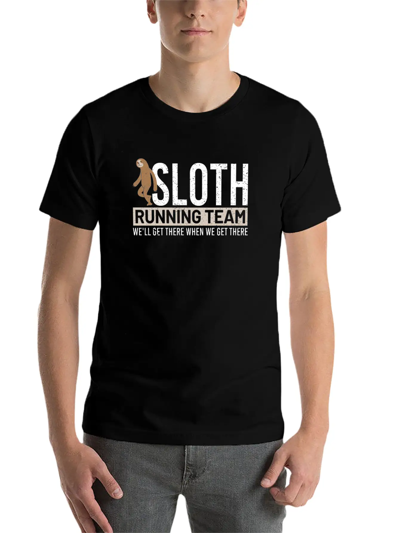 Sloth Tired Lazy Sleep Basic Graphic T-Shirt – Daily Comfort In Soft Cotton