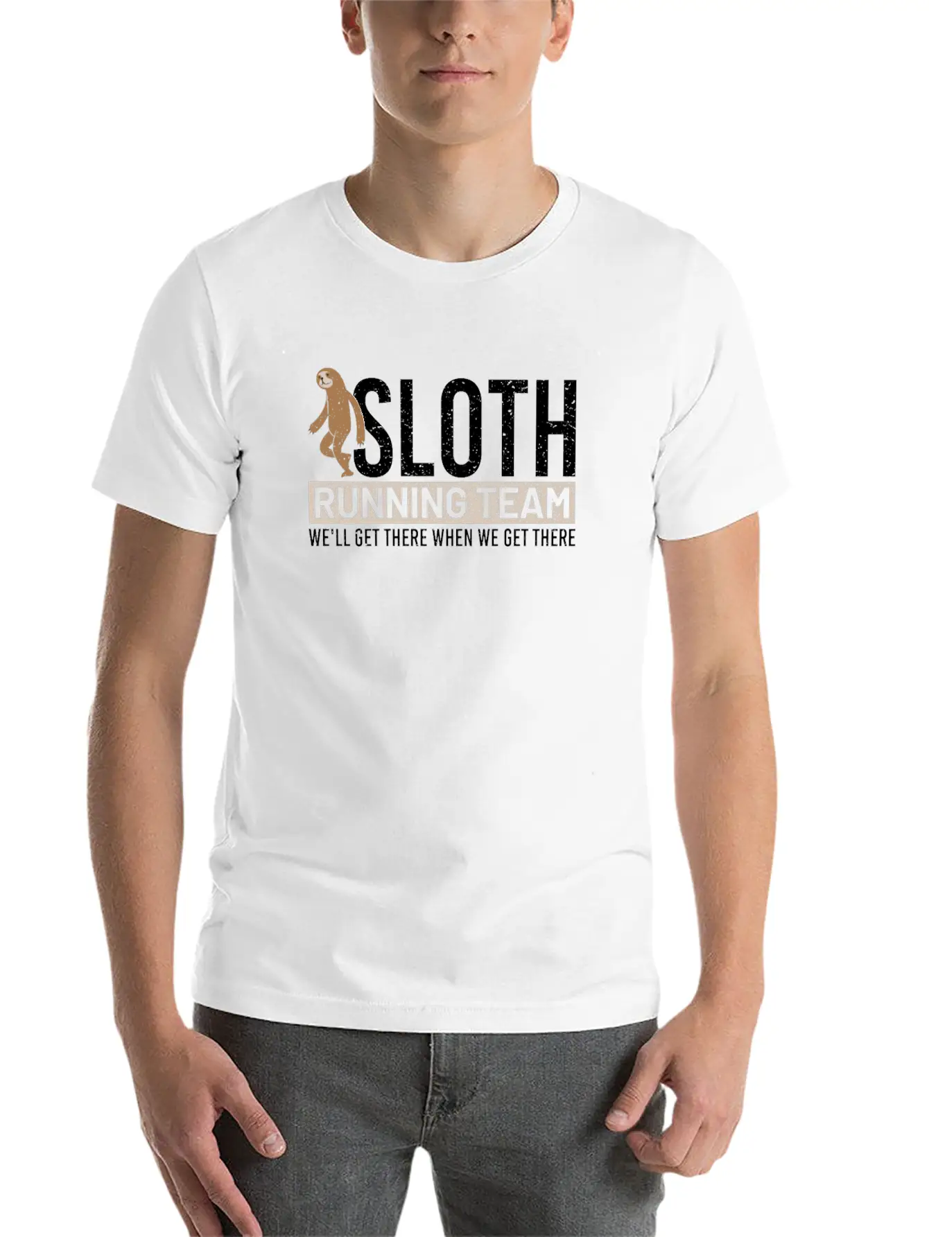 Sloth Tired Lazy Sleep Basic Graphic T-Shirt – Daily Comfort In Soft Cotton