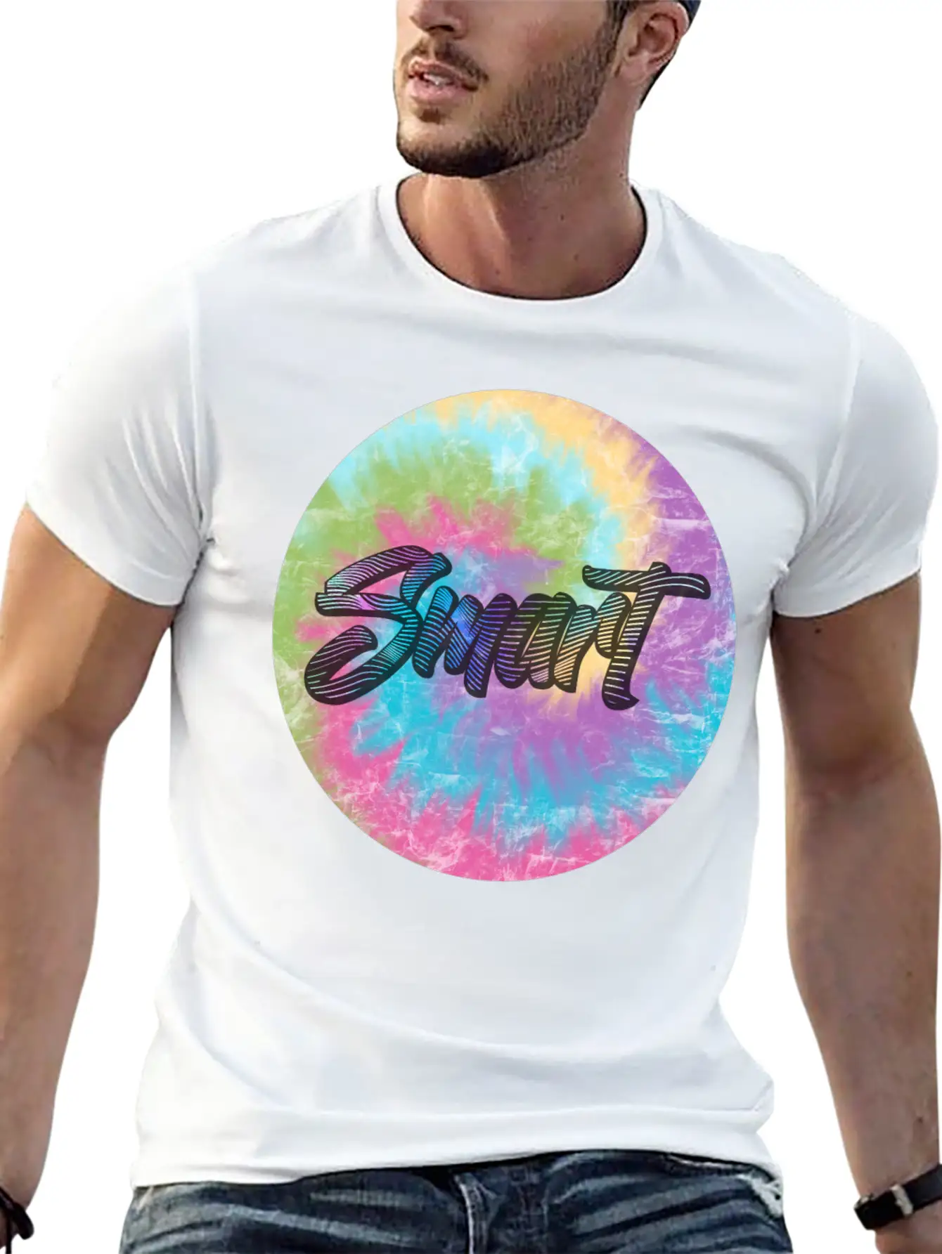 Smart In Round Pastel Colors Unisex Casual T-Shirt – Clean Design For Daily Comfort
