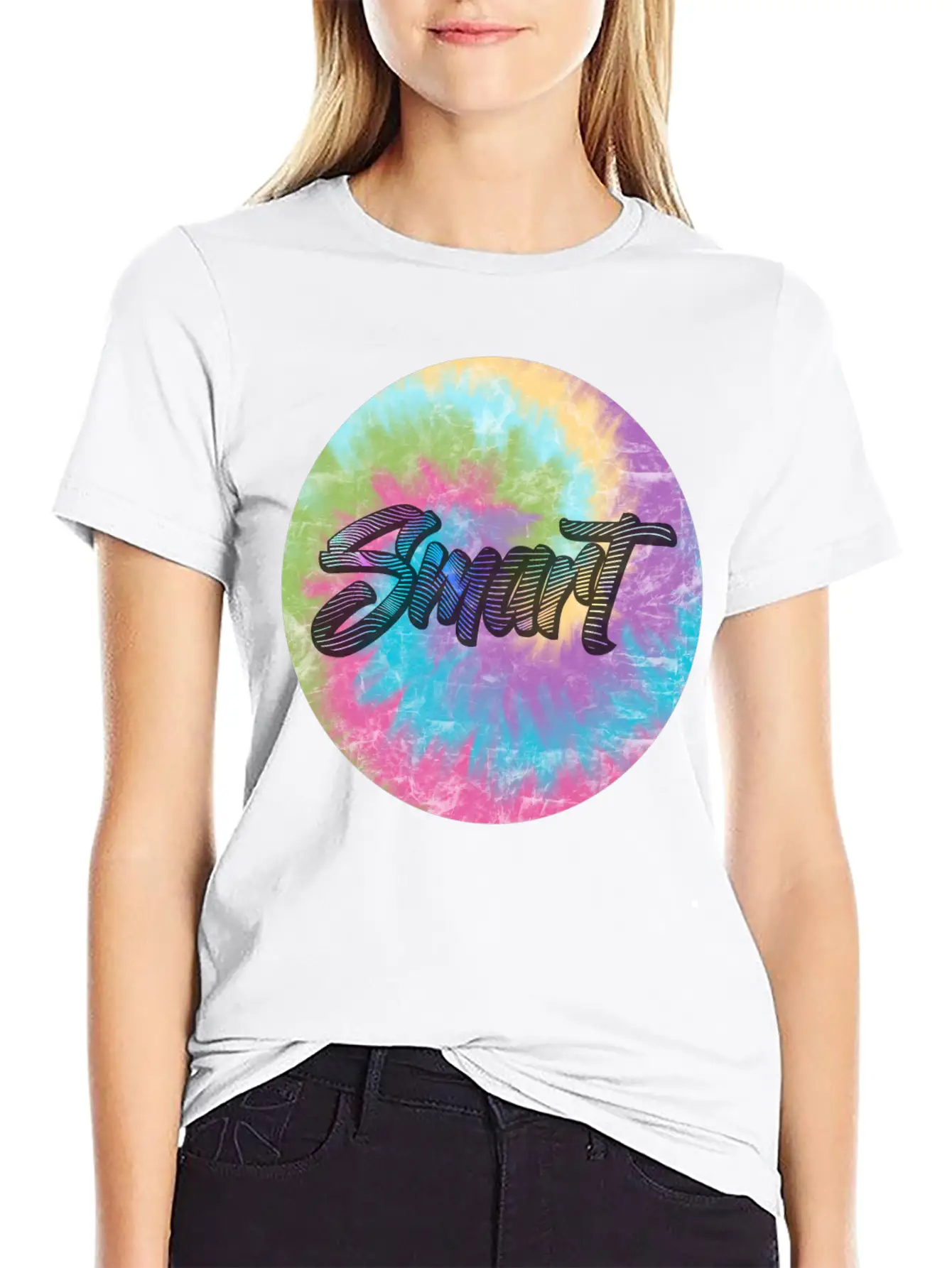 Smart In Round Pastel Colors Unisex Casual T-Shirt – Clean Design For Daily Comfort