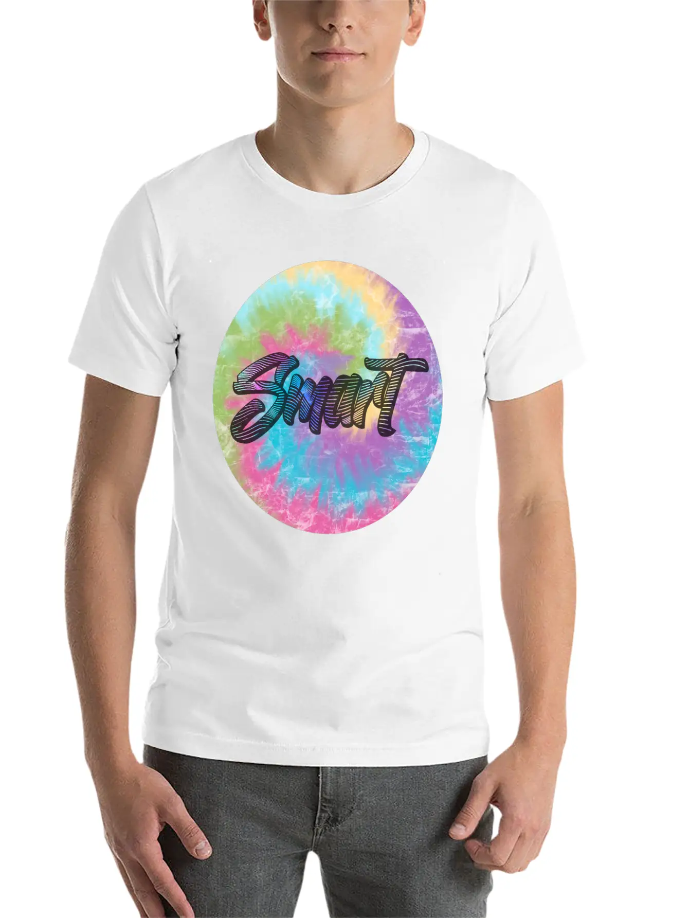 Smart In Round Pastel Colors Unisex Casual T-Shirt – Clean Design For Daily Comfort