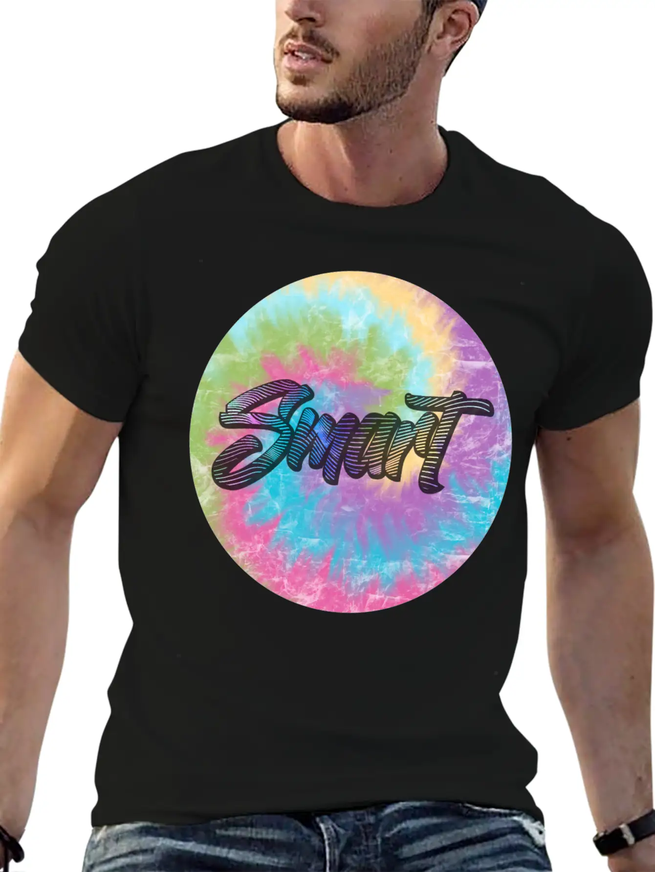 Smart In Round Pastel Colors Unisex Casual T-Shirt – Clean Design For Daily Comfort