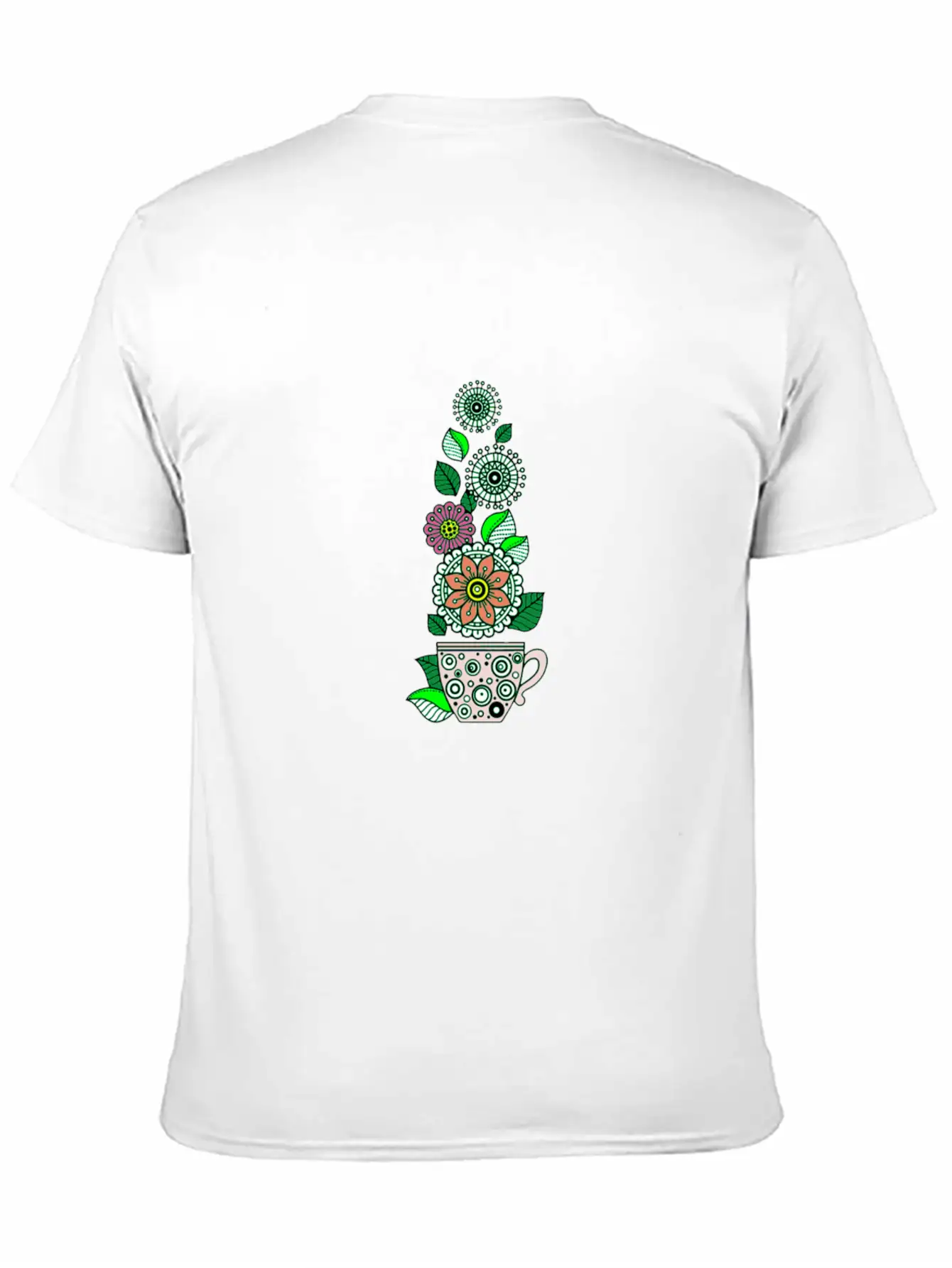 Smell The Aroma Lightweight Cotton T-Shirt – Daily Comfort Graphic Shirt