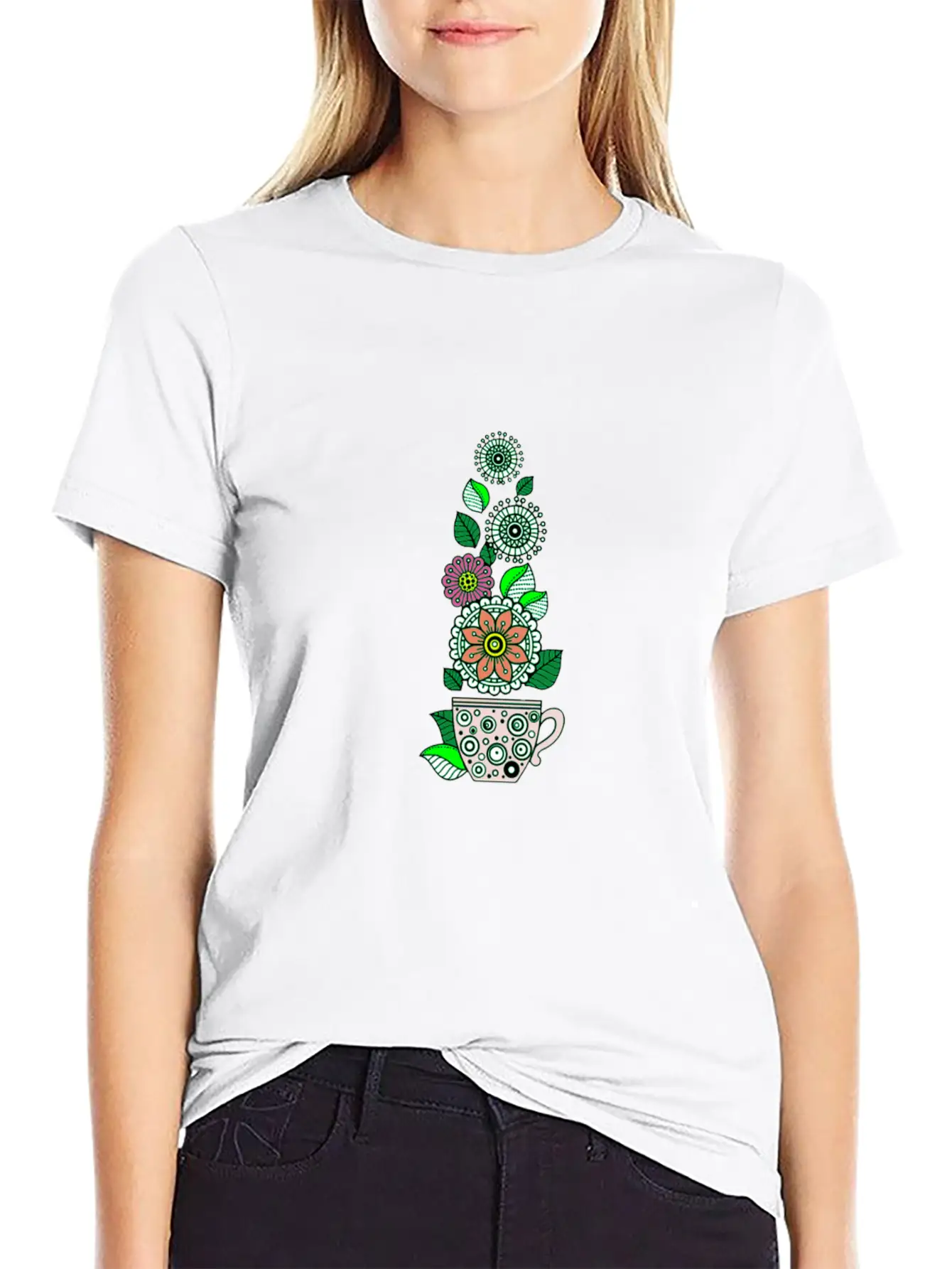 Smell The Aroma Lightweight Cotton T-Shirt – Daily Comfort Graphic Shirt