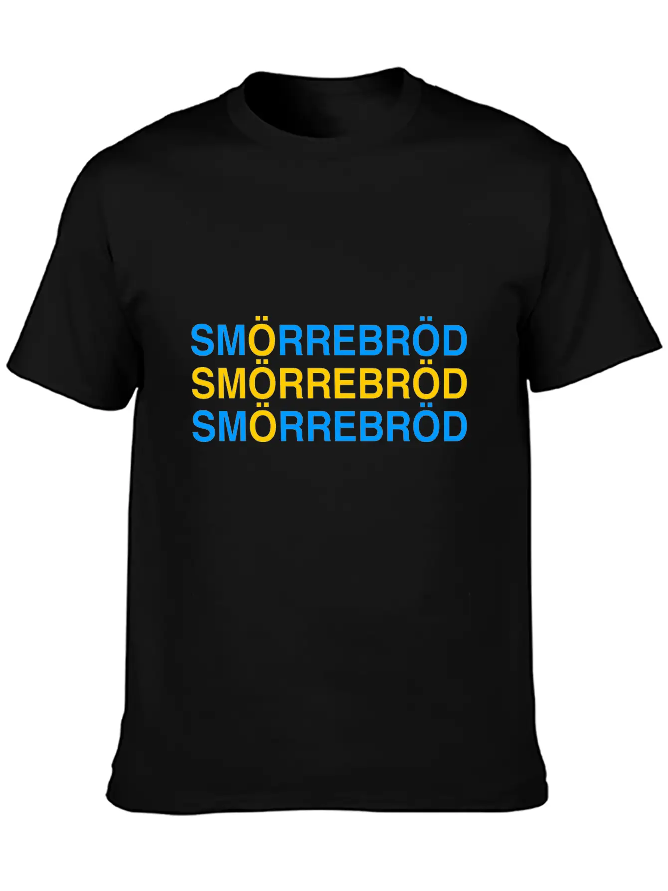 SMORREBROD Lightweight Cotton T-Shirt – Daily Comfort Graphic Shirt