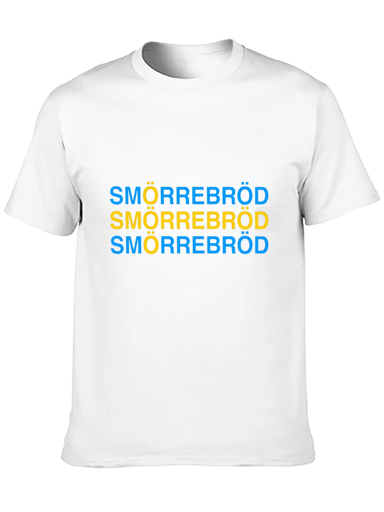 SMORREBROD Lightweight Cotton T-Shirt – Daily Comfort Graphic Shirt