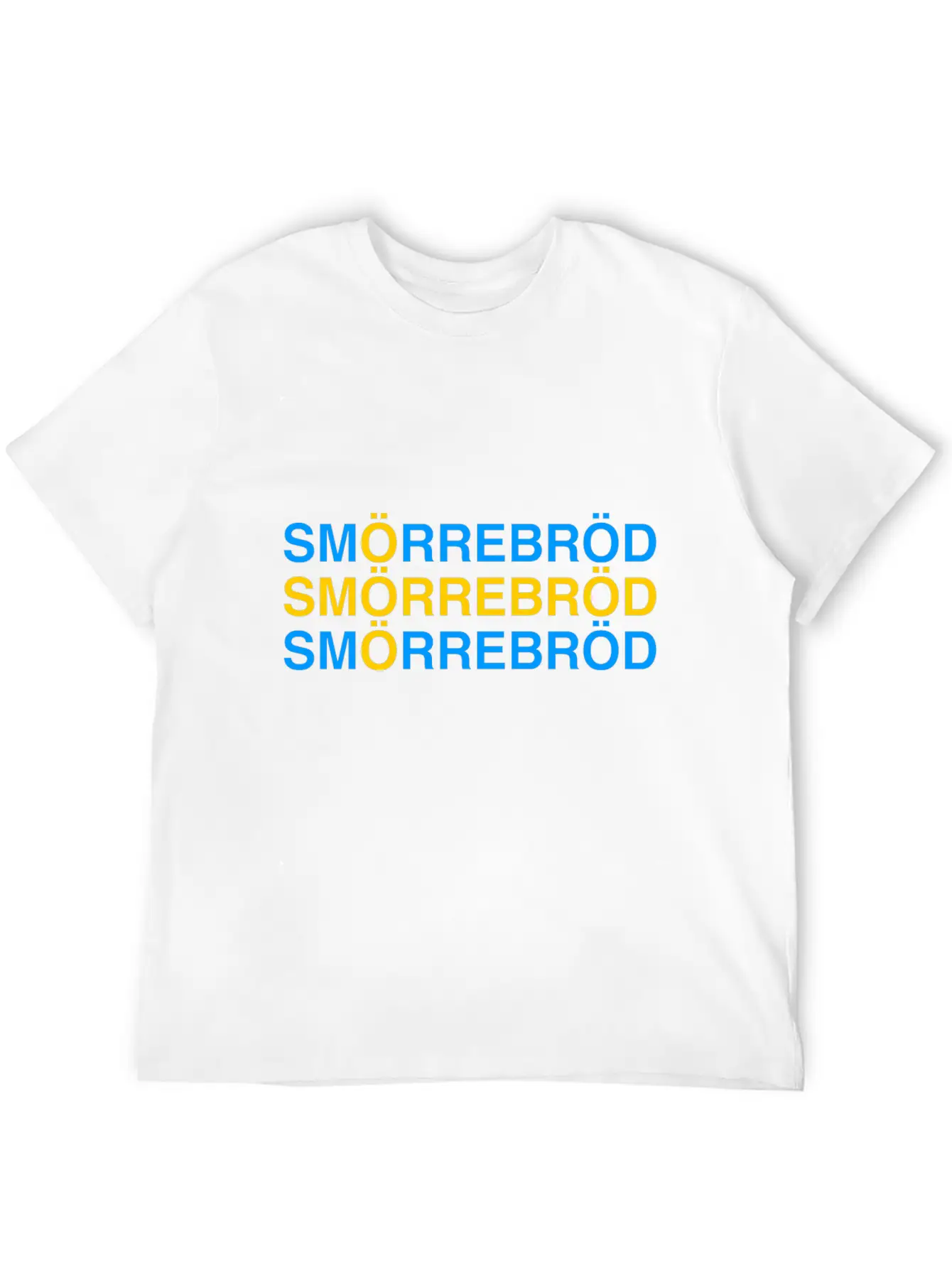 SMORREBROD Lightweight Cotton T-Shirt – Daily Comfort Graphic Shirt