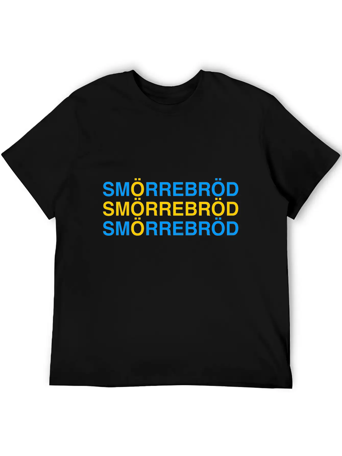 SMORREBROD Lightweight Cotton T-Shirt – Daily Comfort Graphic Shirt