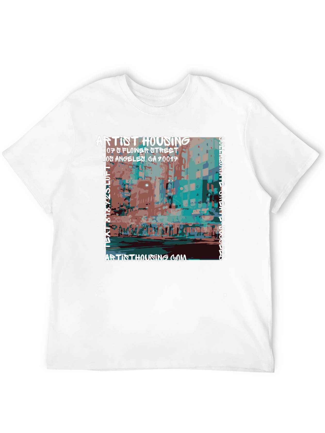 Artist Housing Graphic Tee - Collaborate Create Succeed