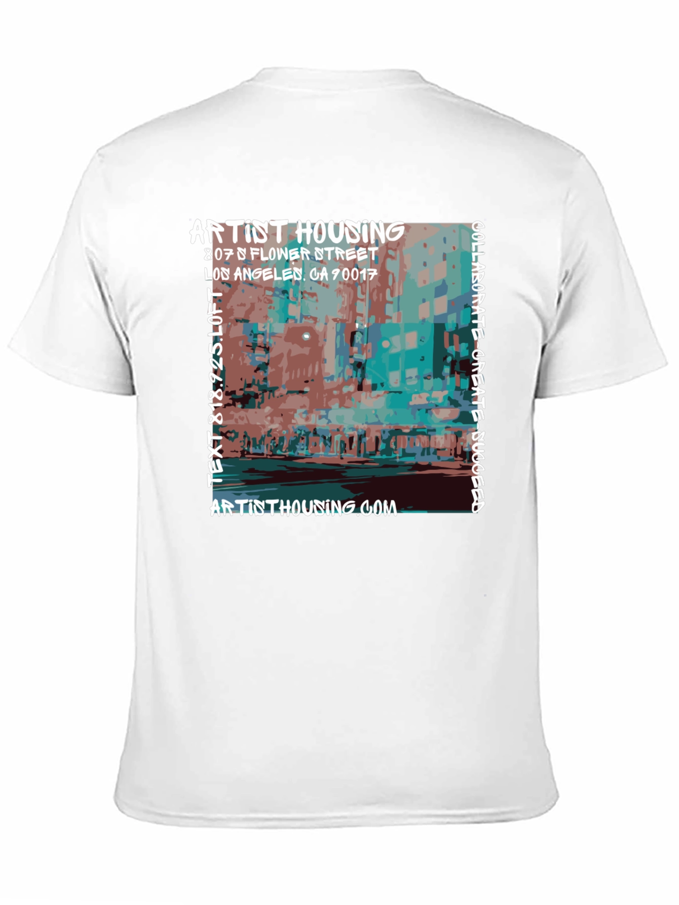 Artist Housing Graphic Tee - Collaborate Create Succeed