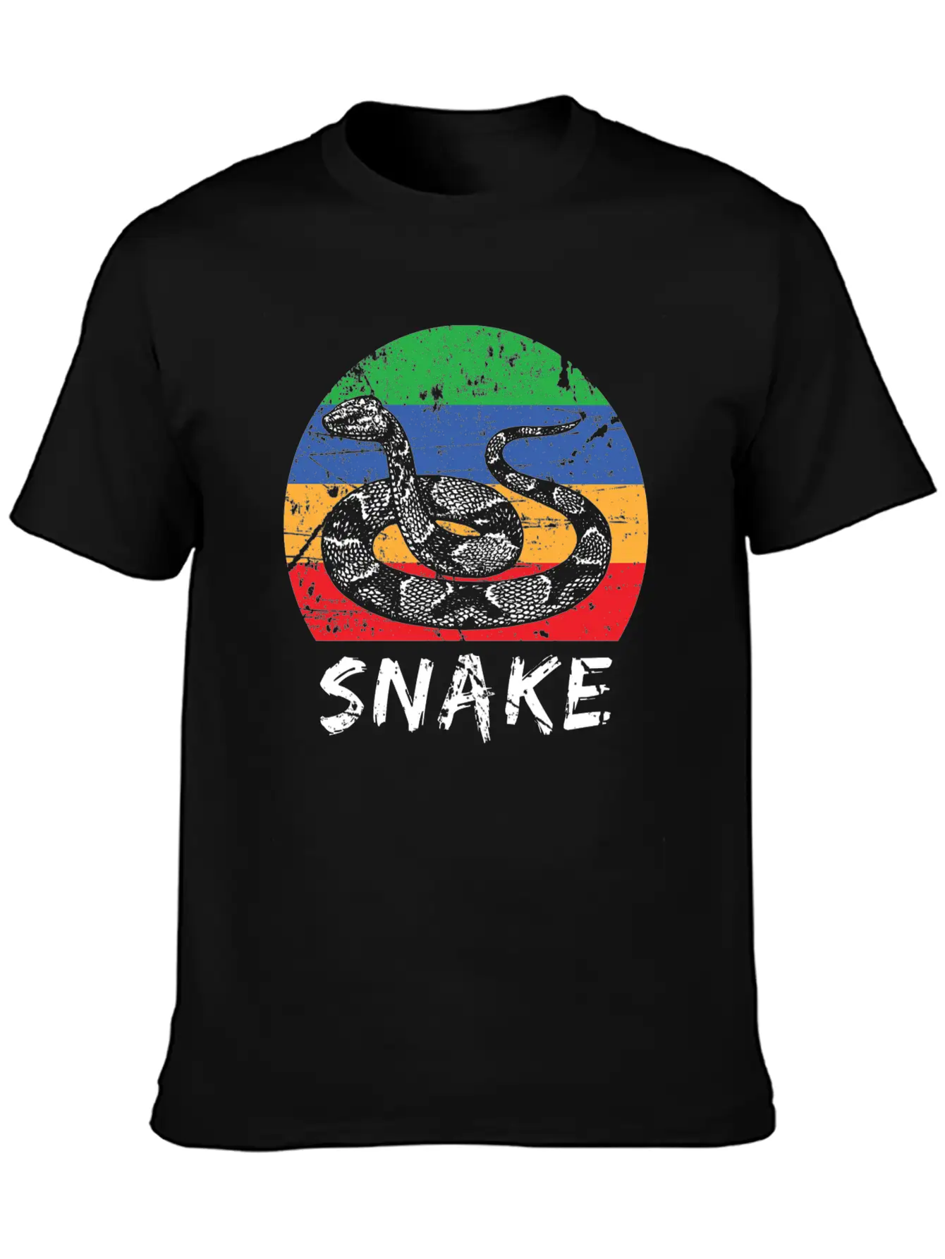 Snake Classic Fit Graphic Tee For Daily Comfort – Unisex Cotton Shirt