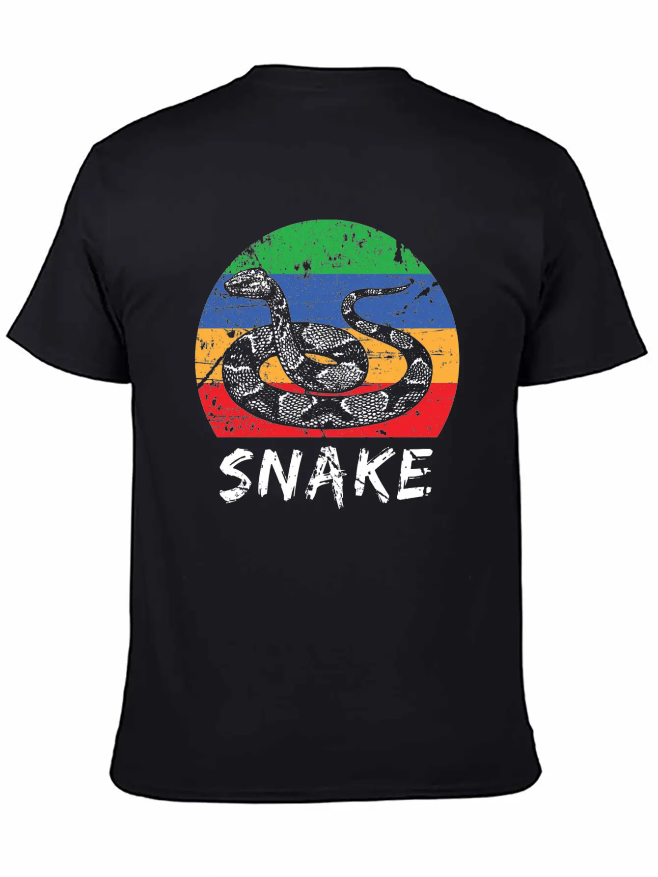 Snake Classic Fit Graphic Tee For Daily Comfort – Unisex Cotton Shirt
