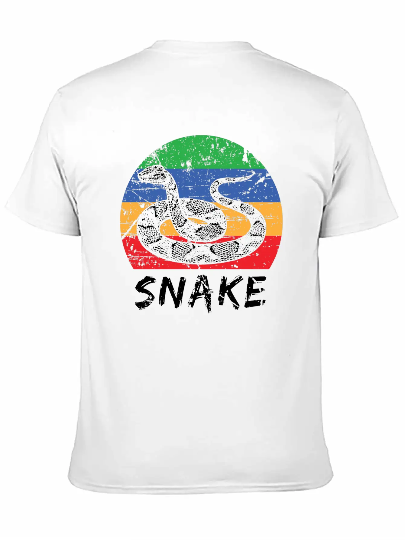 Snake Classic Fit Graphic Tee For Daily Comfort – Unisex Cotton Shirt