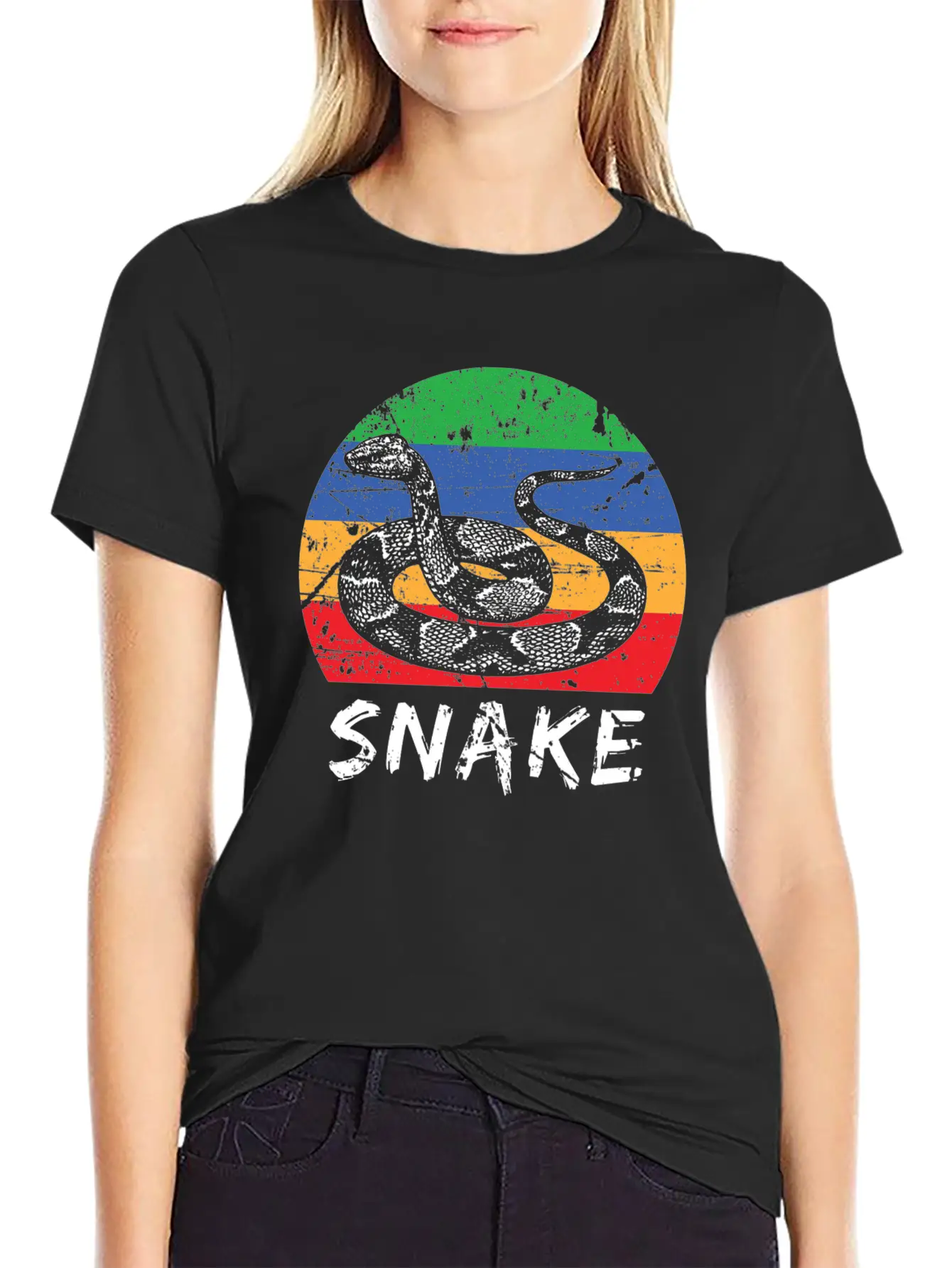 Snake Classic Fit Graphic Tee For Daily Comfort – Unisex Cotton Shirt