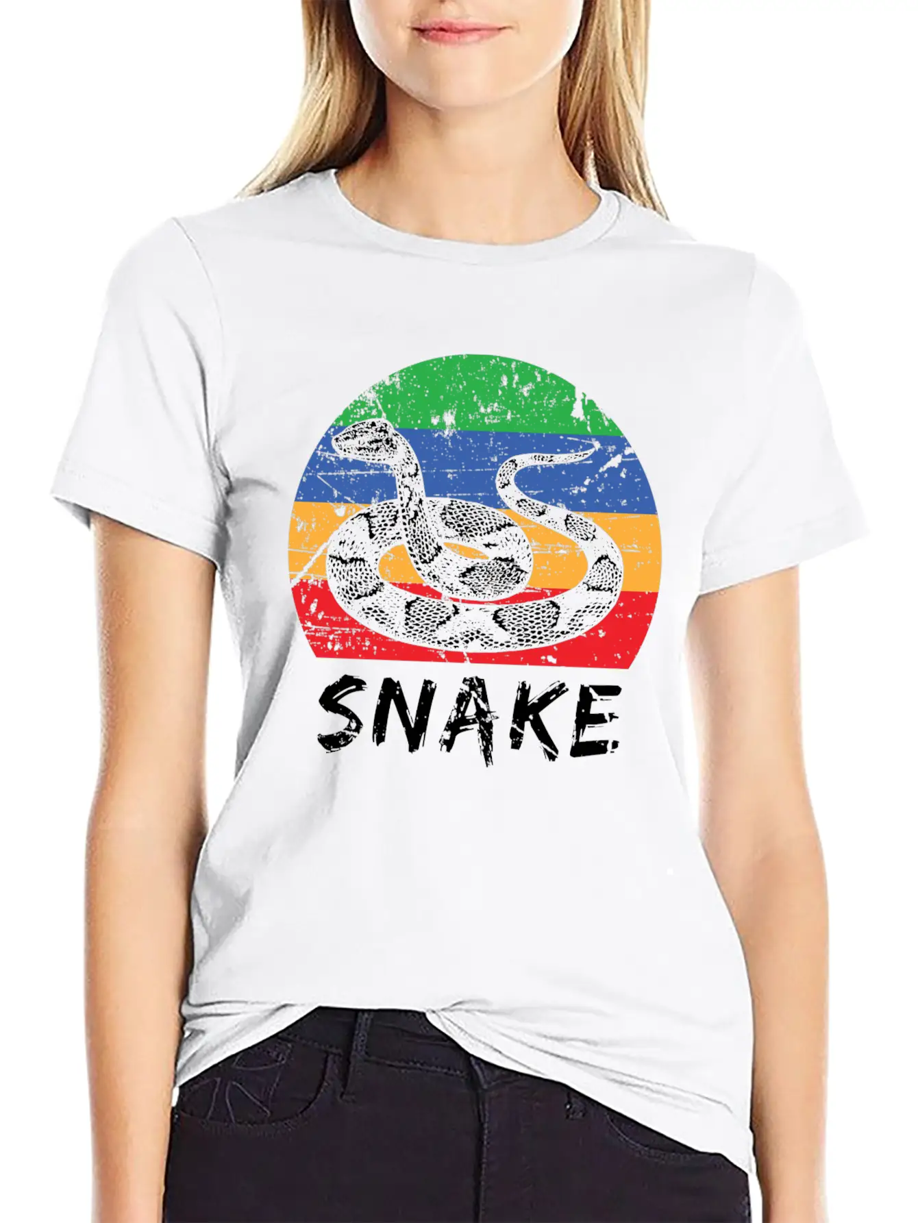 Snake Classic Fit Graphic Tee For Daily Comfort – Unisex Cotton Shirt