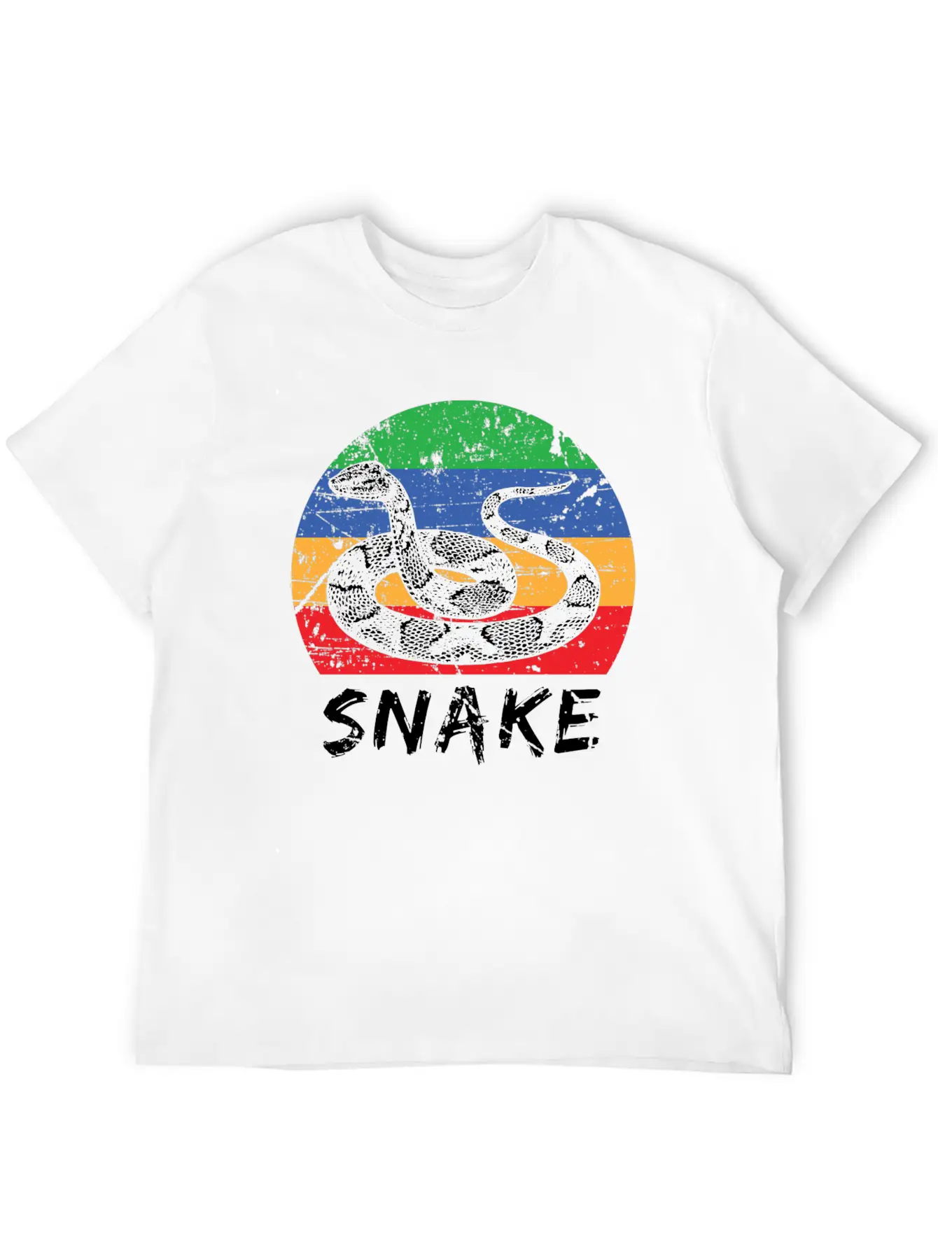 Snake Classic Fit Graphic Tee For Daily Comfort – Unisex Cotton Shirt