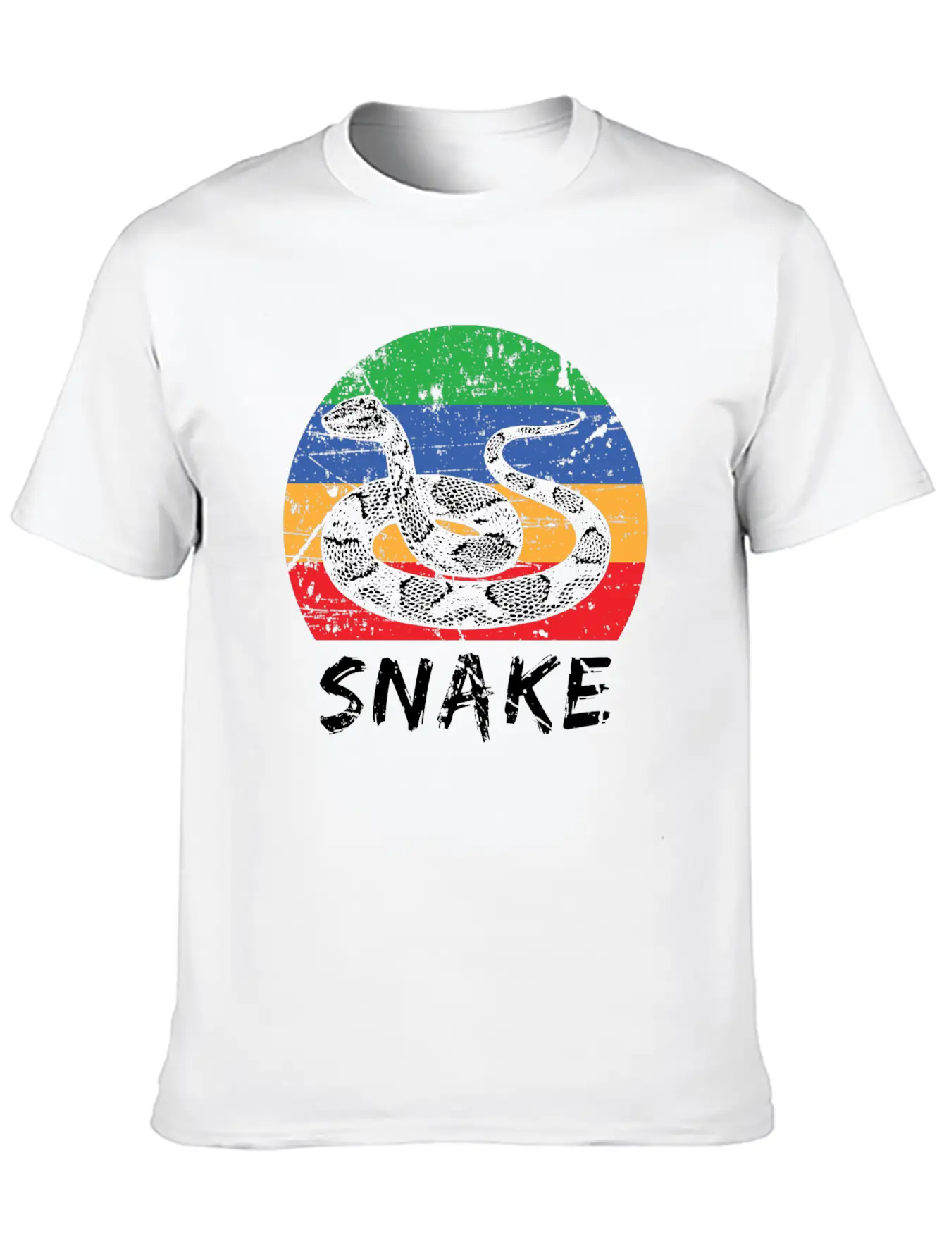 Snake Classic Fit Graphic Tee For Daily Comfort – Unisex Cotton Shirt