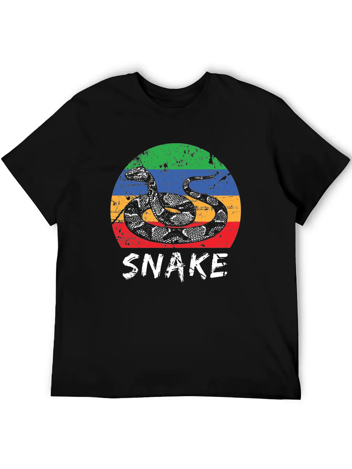 Snake Classic Fit Graphic Tee For Daily Comfort – Unisex Cotton Shirt