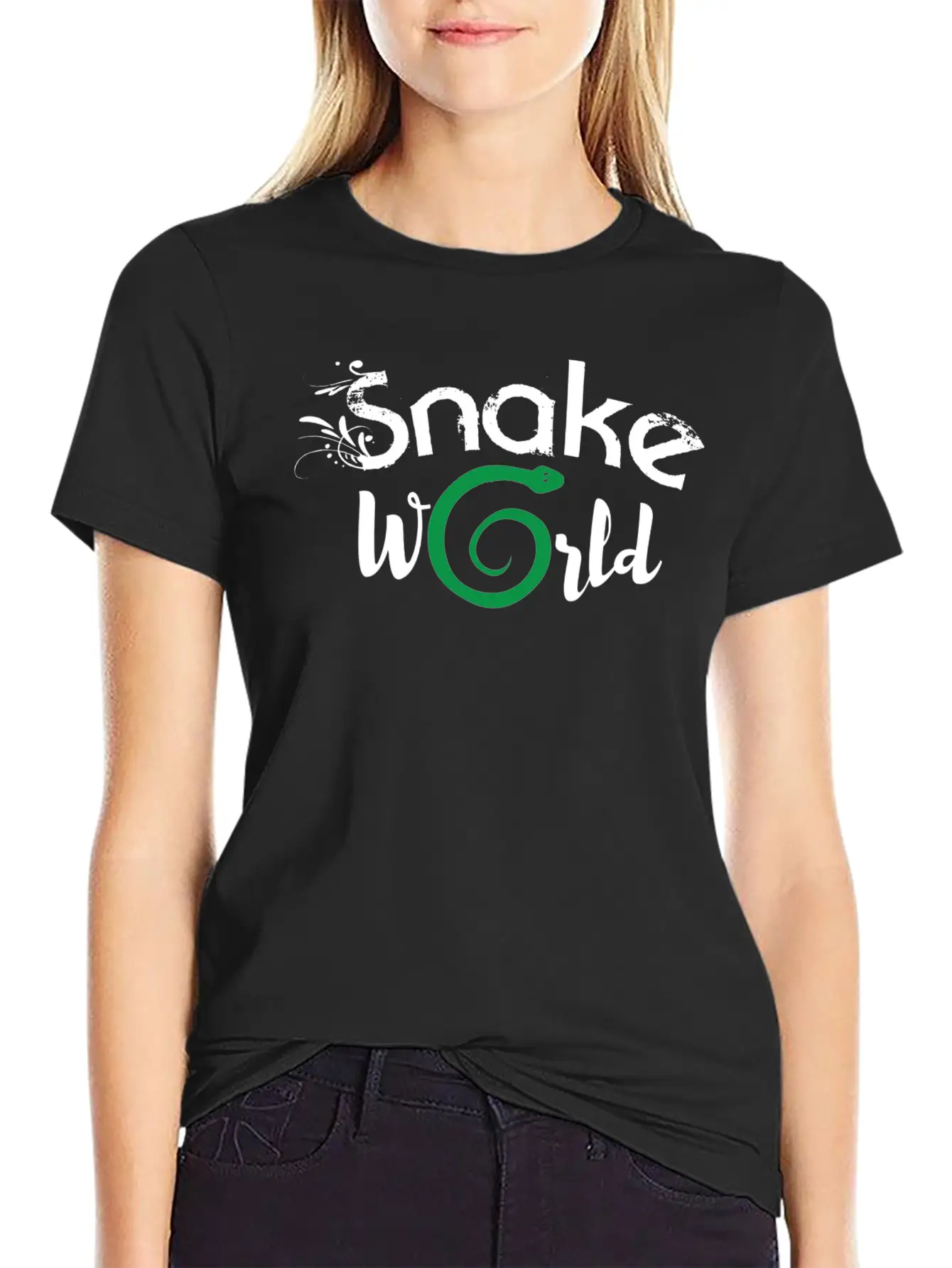 Snake Essential Cotton Tee For Daily Outfits – Unisex Style