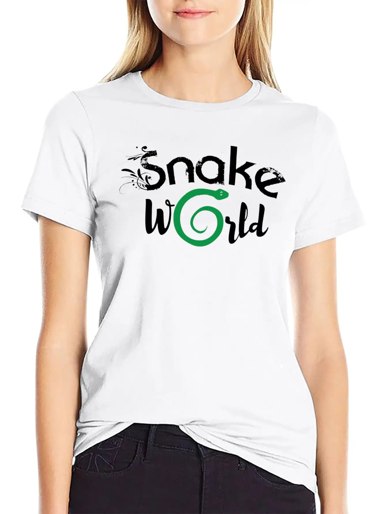 Snake Essential Cotton Tee For Daily Outfits – Unisex Style