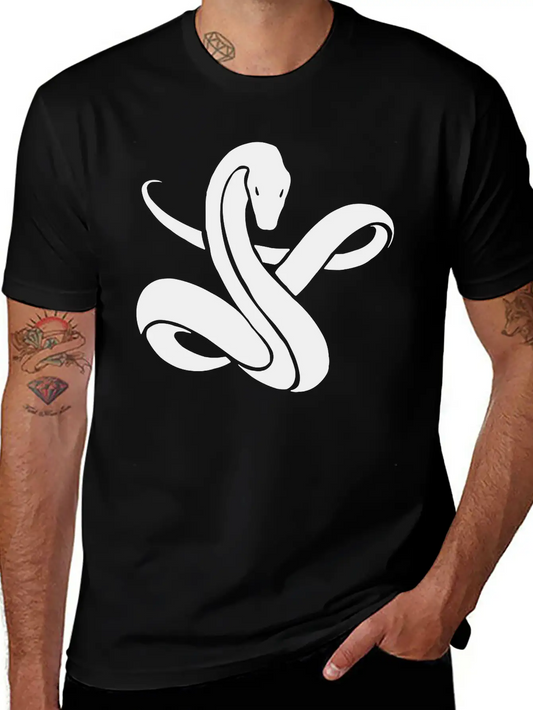 Snake Lightweight Cotton T-Shirt – Daily Comfort Graphic Shirt