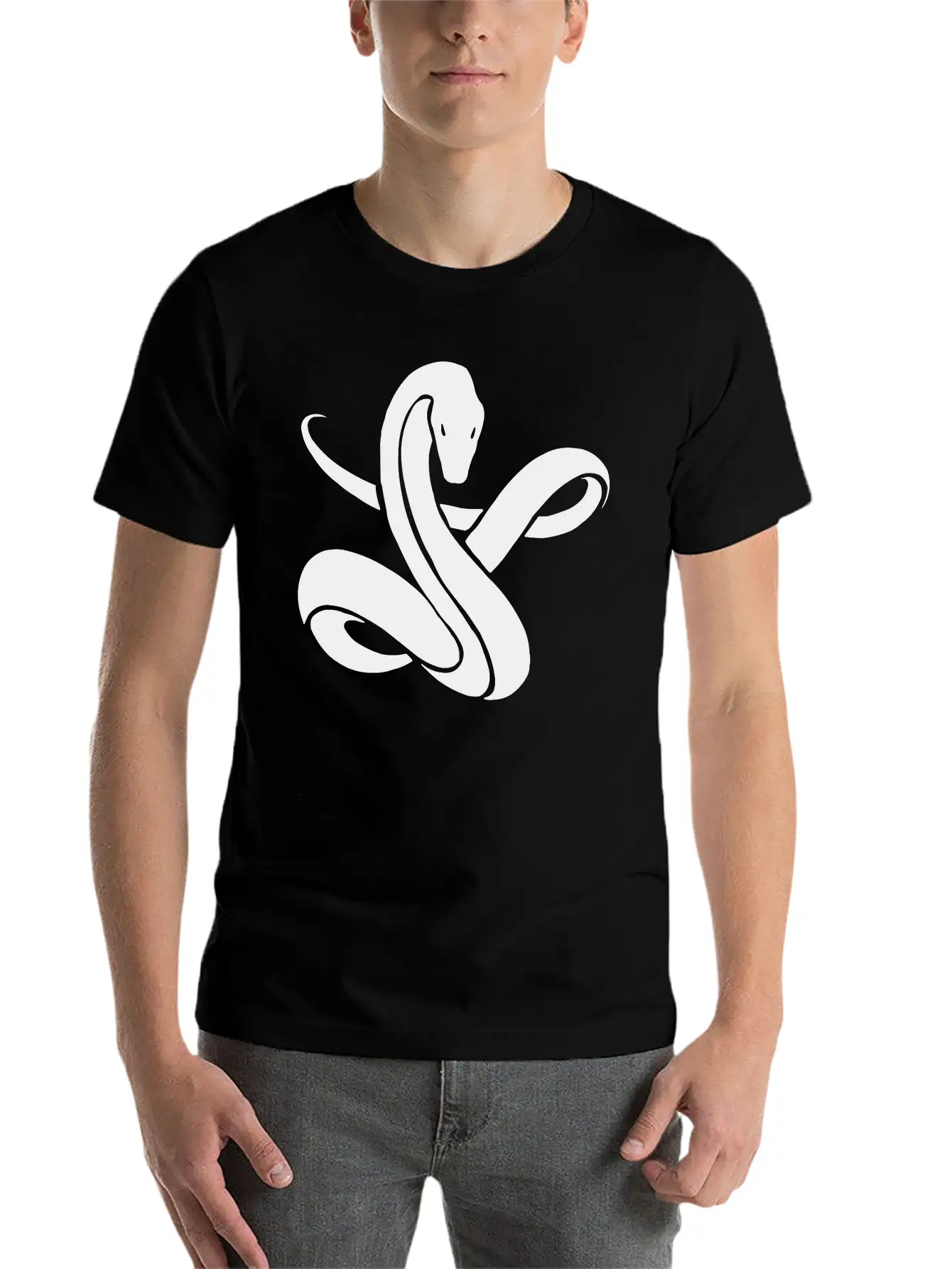 Snake Lightweight Cotton T-Shirt – Daily Comfort Graphic Shirt
