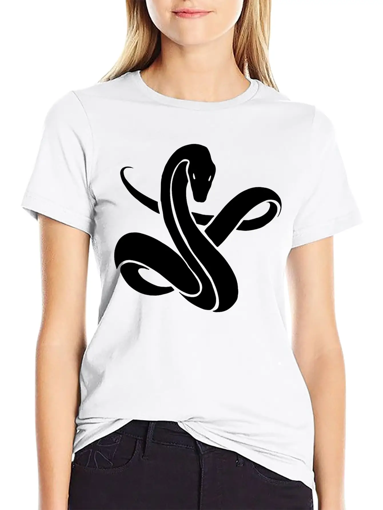 Snake Lightweight Cotton T-Shirt – Daily Comfort Graphic Shirt