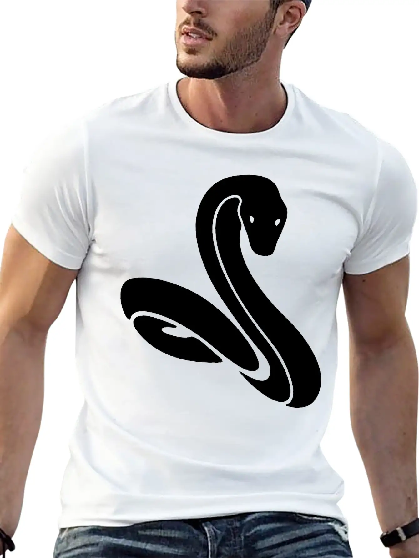 Snake Slim Soft Cotton Short Sleeve Tee – Unisex Wardrobe Staple