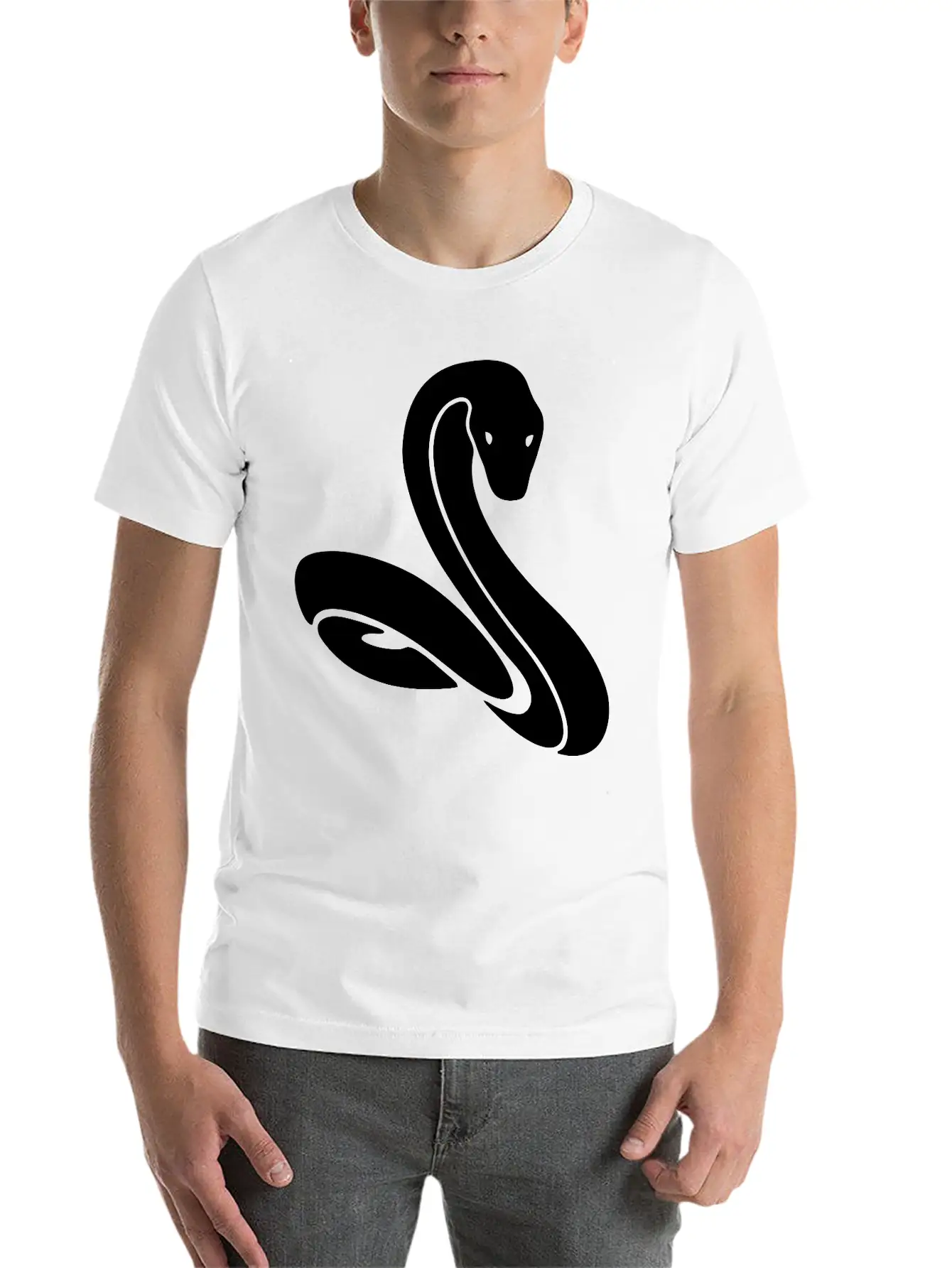 Snake Slim Soft Cotton Short Sleeve Tee – Unisex Wardrobe Staple