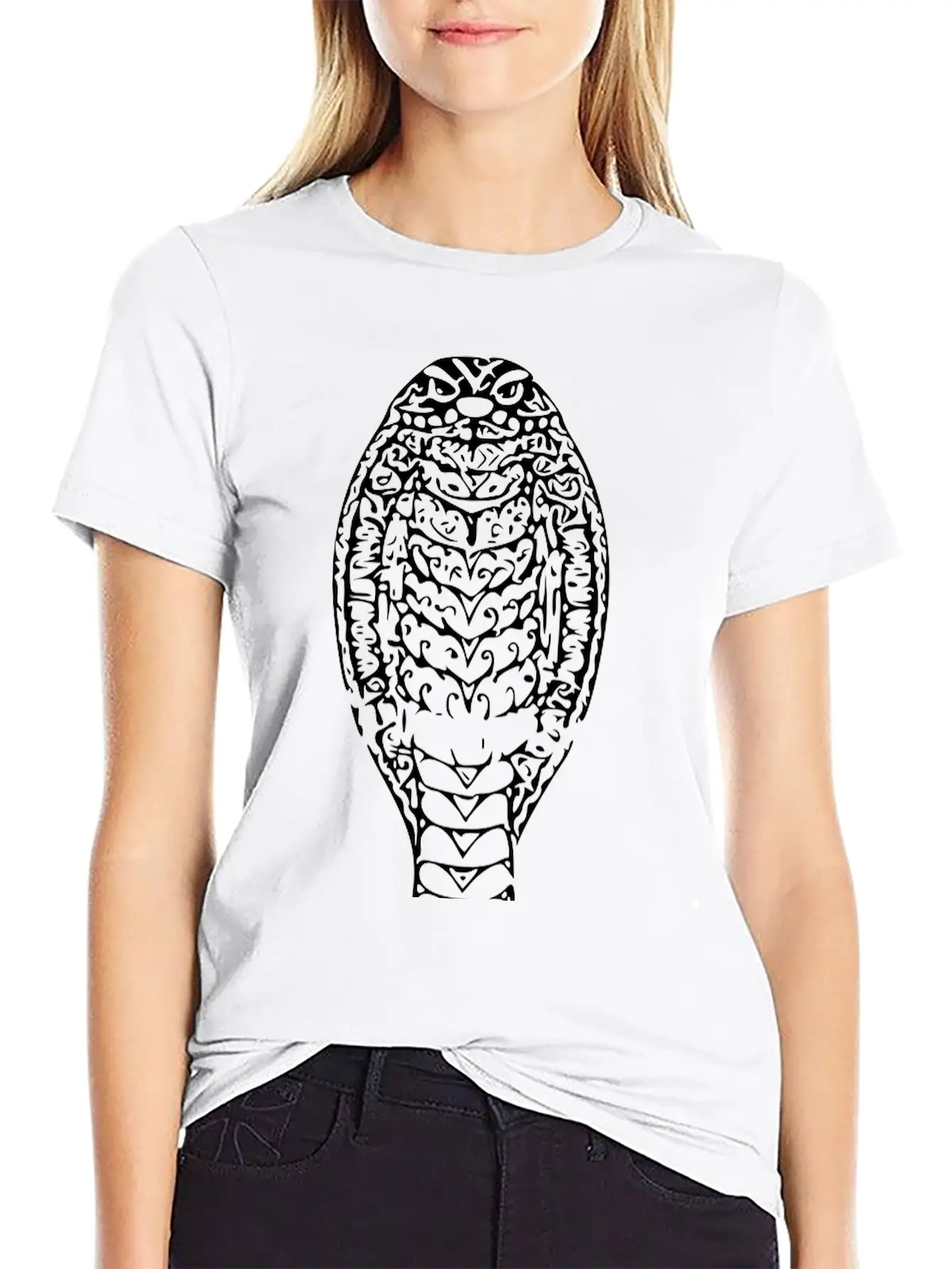Snake Soft Cotton Short Sleeve Tee – Unisex Wardrobe Staple