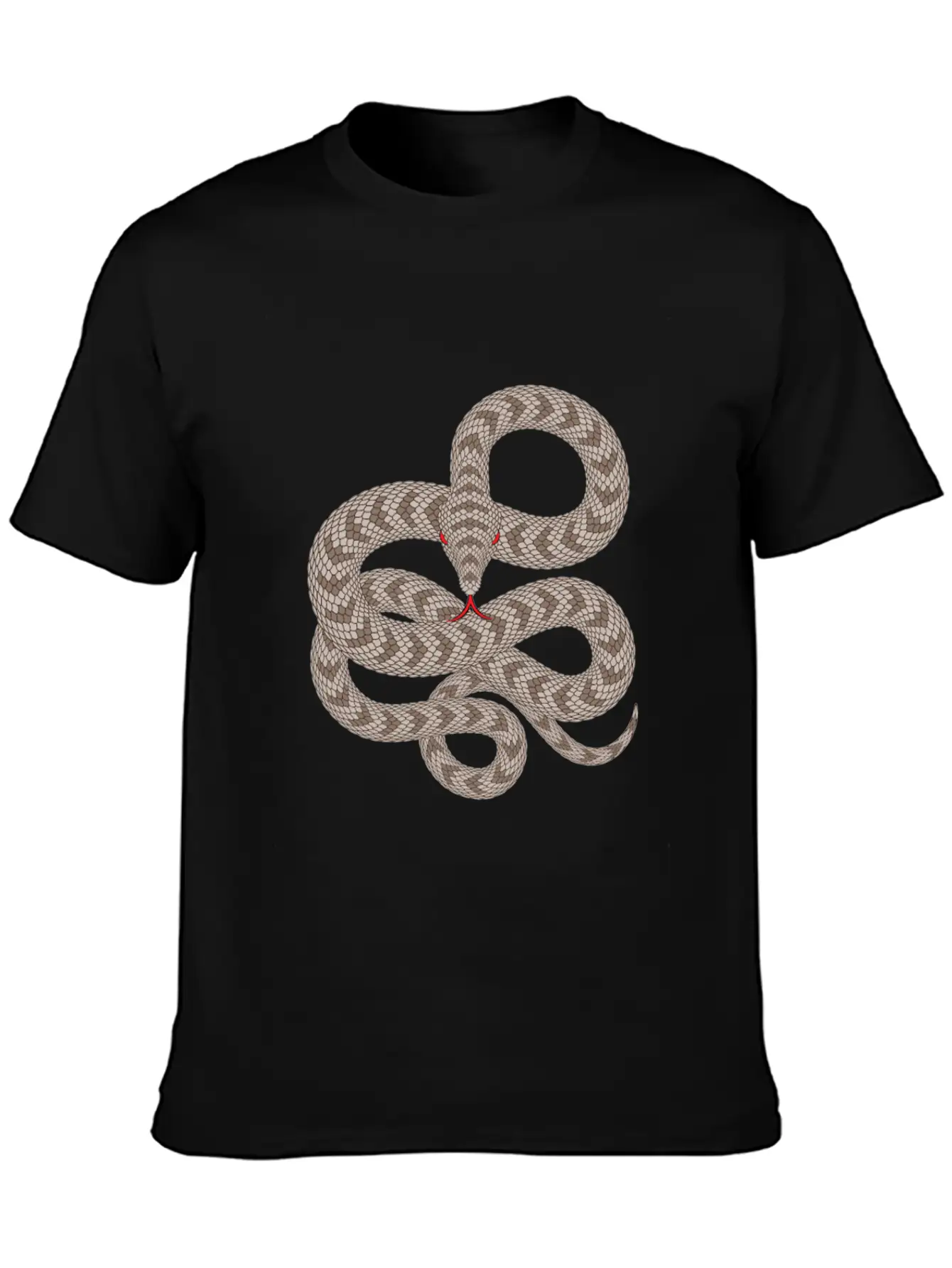 Snake1 Unisex Casual T-Shirt – Clean Design For Daily Comfort
